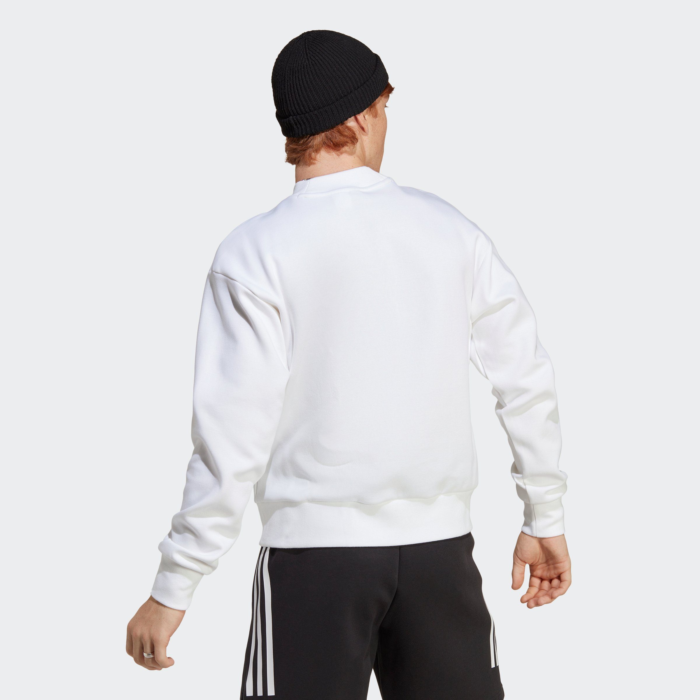 adidas Sportswear Sweatshirt FUTURE ICONS SPORT White / Black BADGE OF