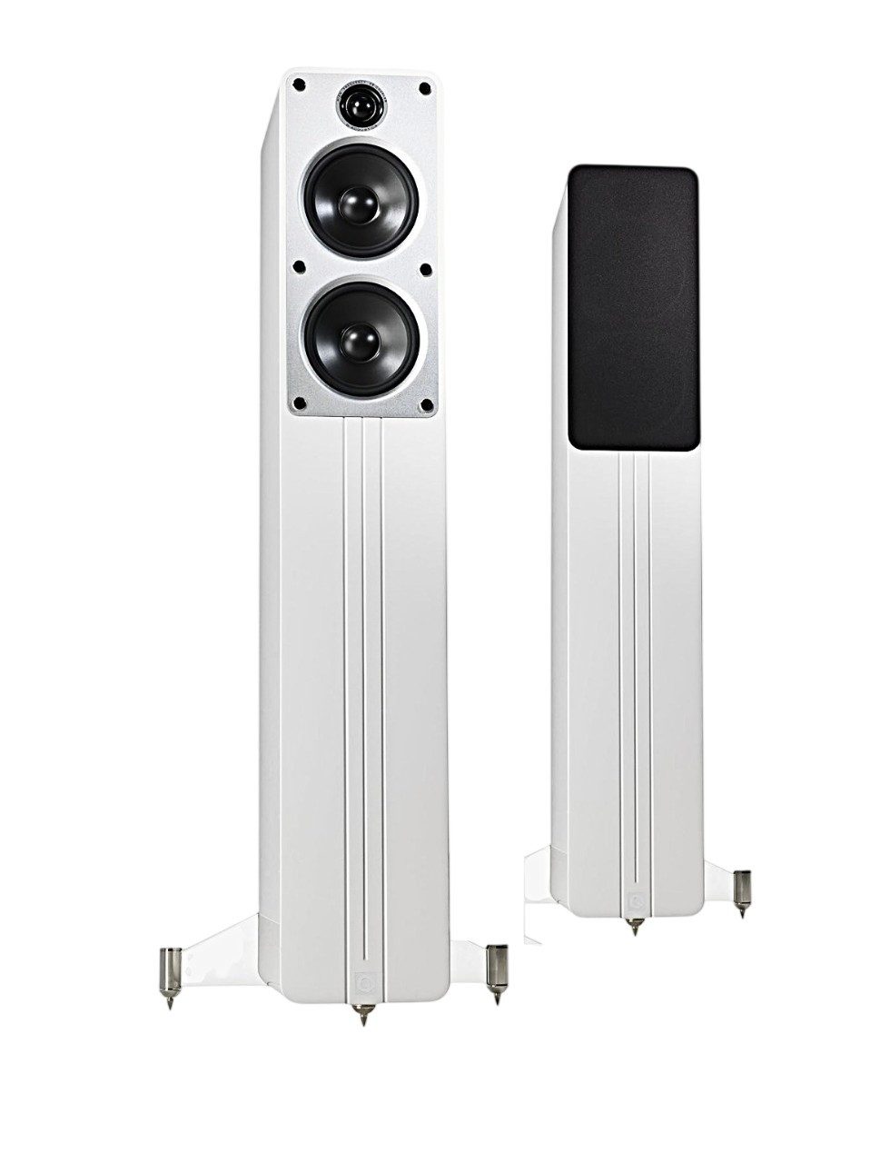 Q Acoustics Q Acoustics Concept 40 Standlautsprecher Paar Weiß High End HiFi Lautsprechersystem