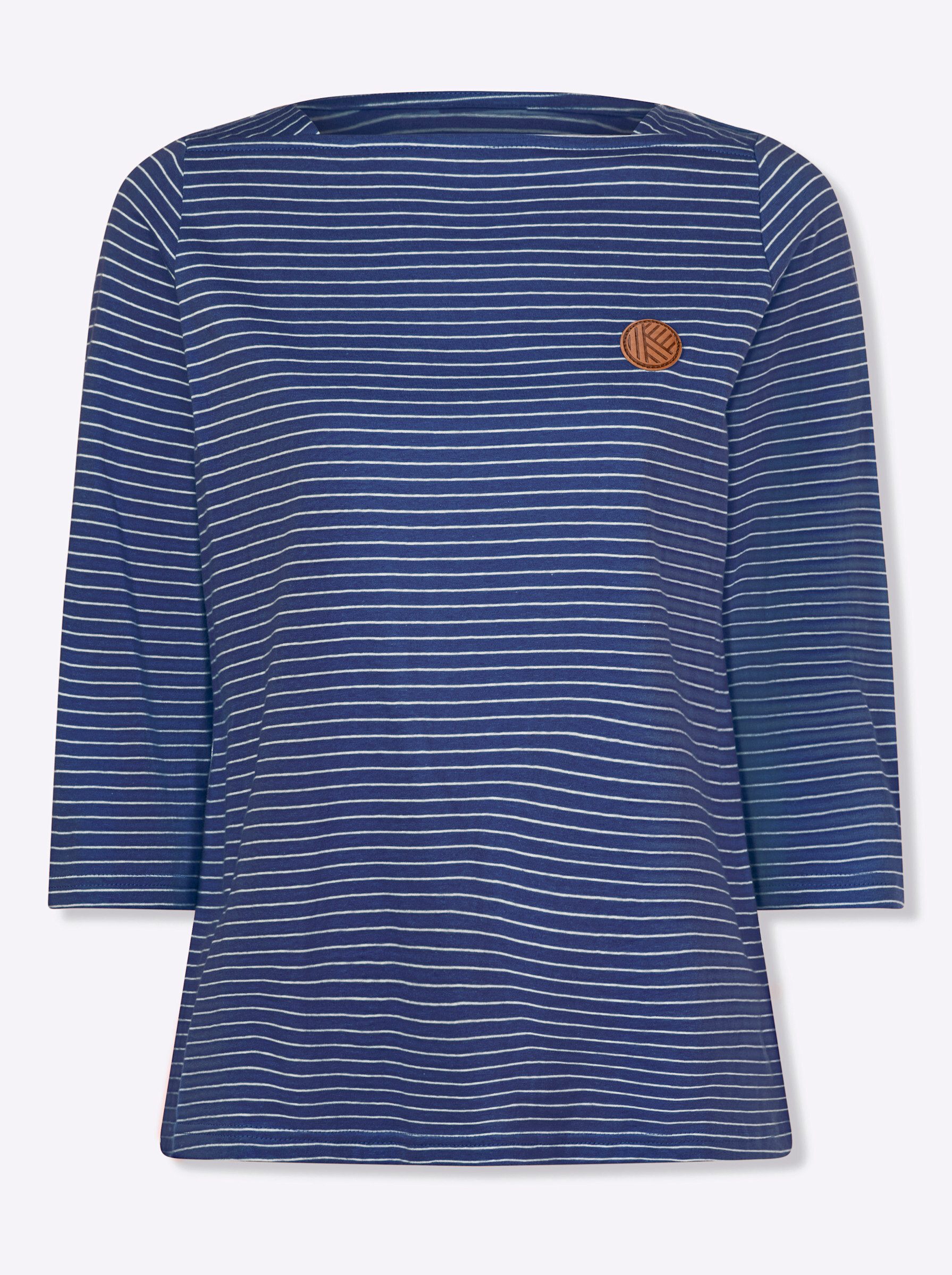 Sieh an! T-Shirt Ringelshirt 3/4-Arm günstig online kaufen