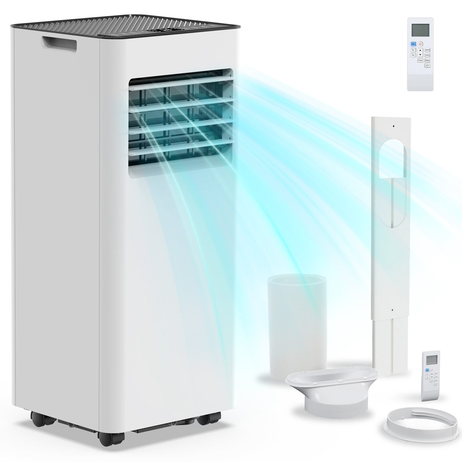 oyajia 4-in-1-Klimagerät Mobiles Klimagerät,7000 BTU, Kühlgeräte günstig online kaufen