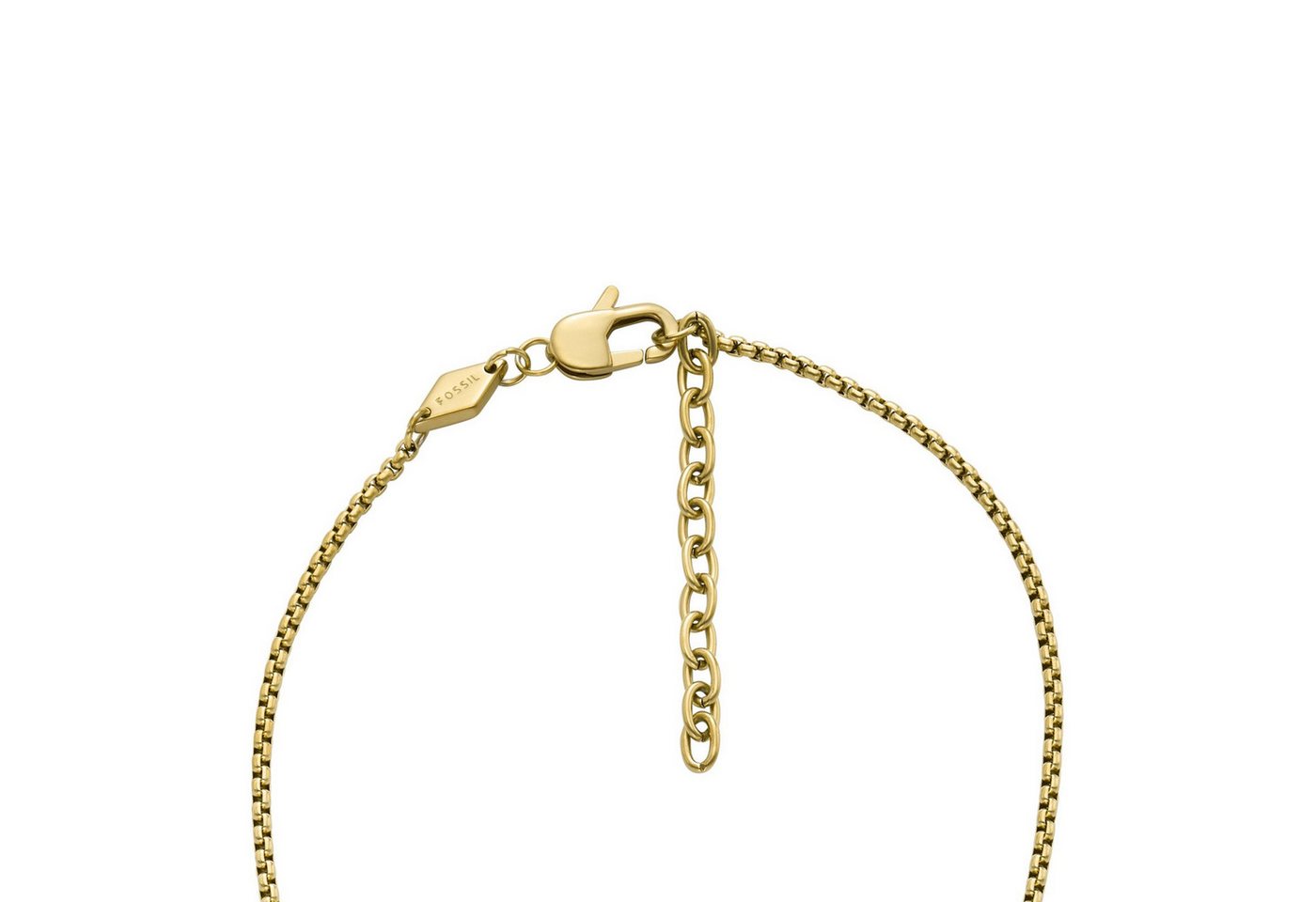 Fossil Kette mit Anhänger Unisex Kreuz ... Fossil Kette mit Anhänger Unisex Kreuz ...