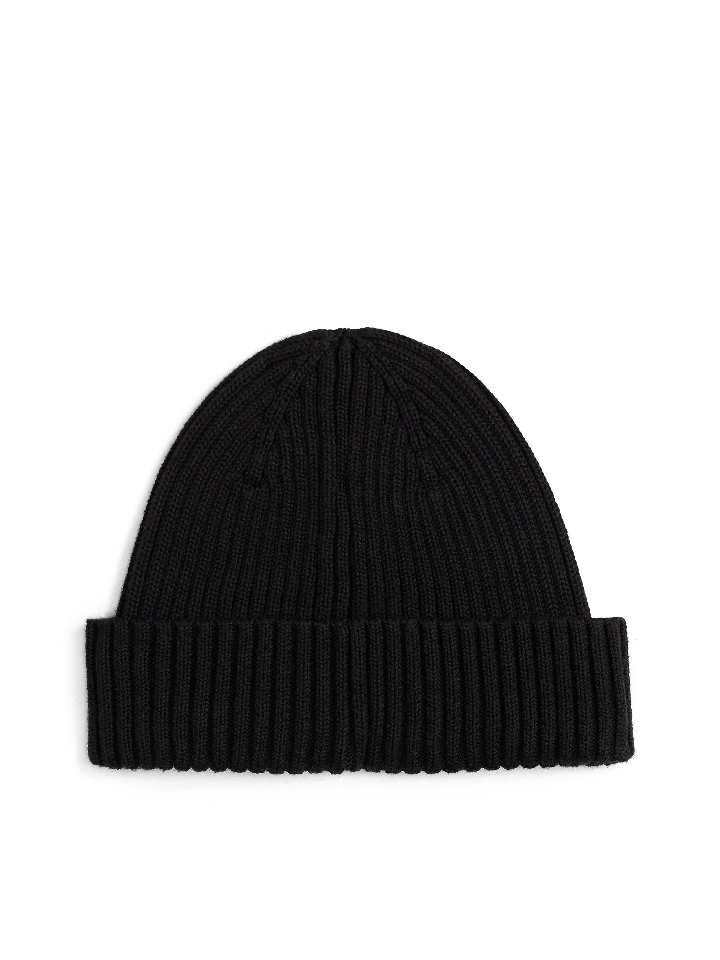 Tommy Jeans Beanie TJM HERITAGE CORE Rippstrick, Umschlag, normale Passform