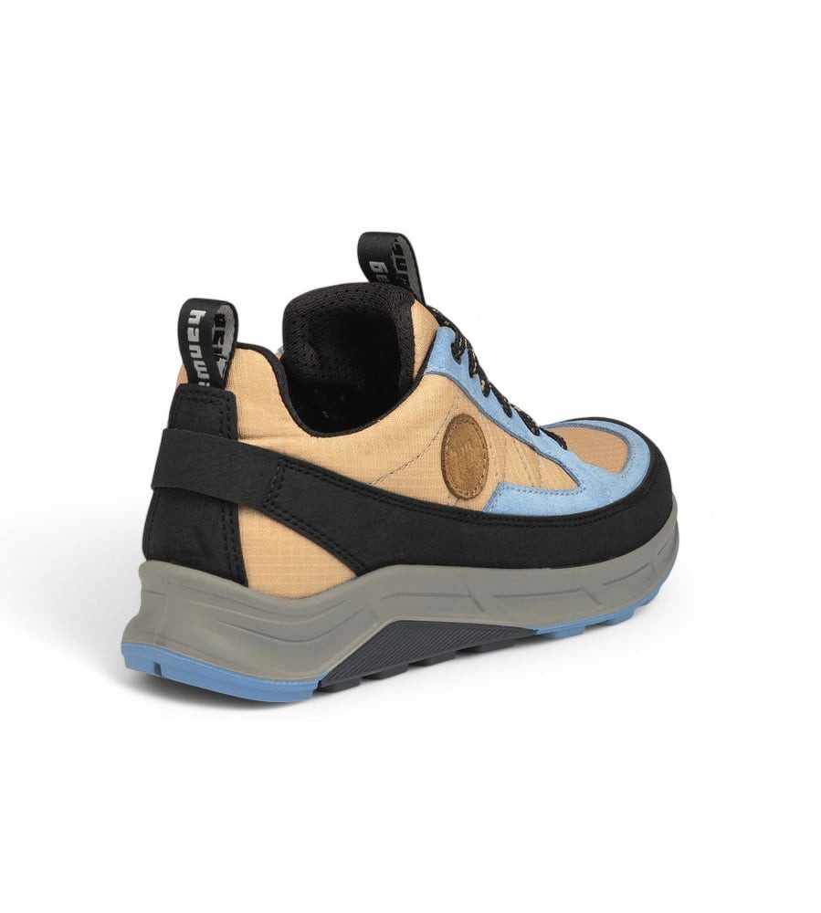 Hanwag Wander-Travelschuhe Rotpunkt Light Low (Veloursleder/Synthetik) Wanderschuh