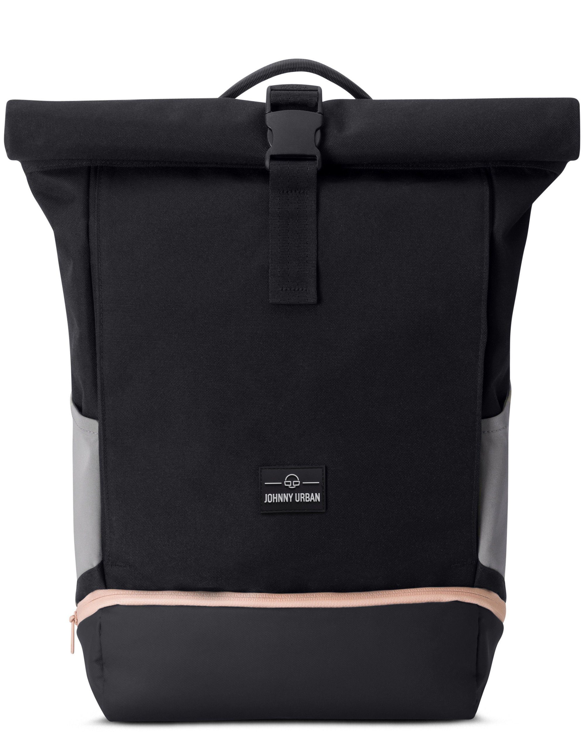 Johnny Urban Cityrucksack Allen Medium, Rolltop Damen Herren, Laptop Fach (1-tlg), Wasserabweisend