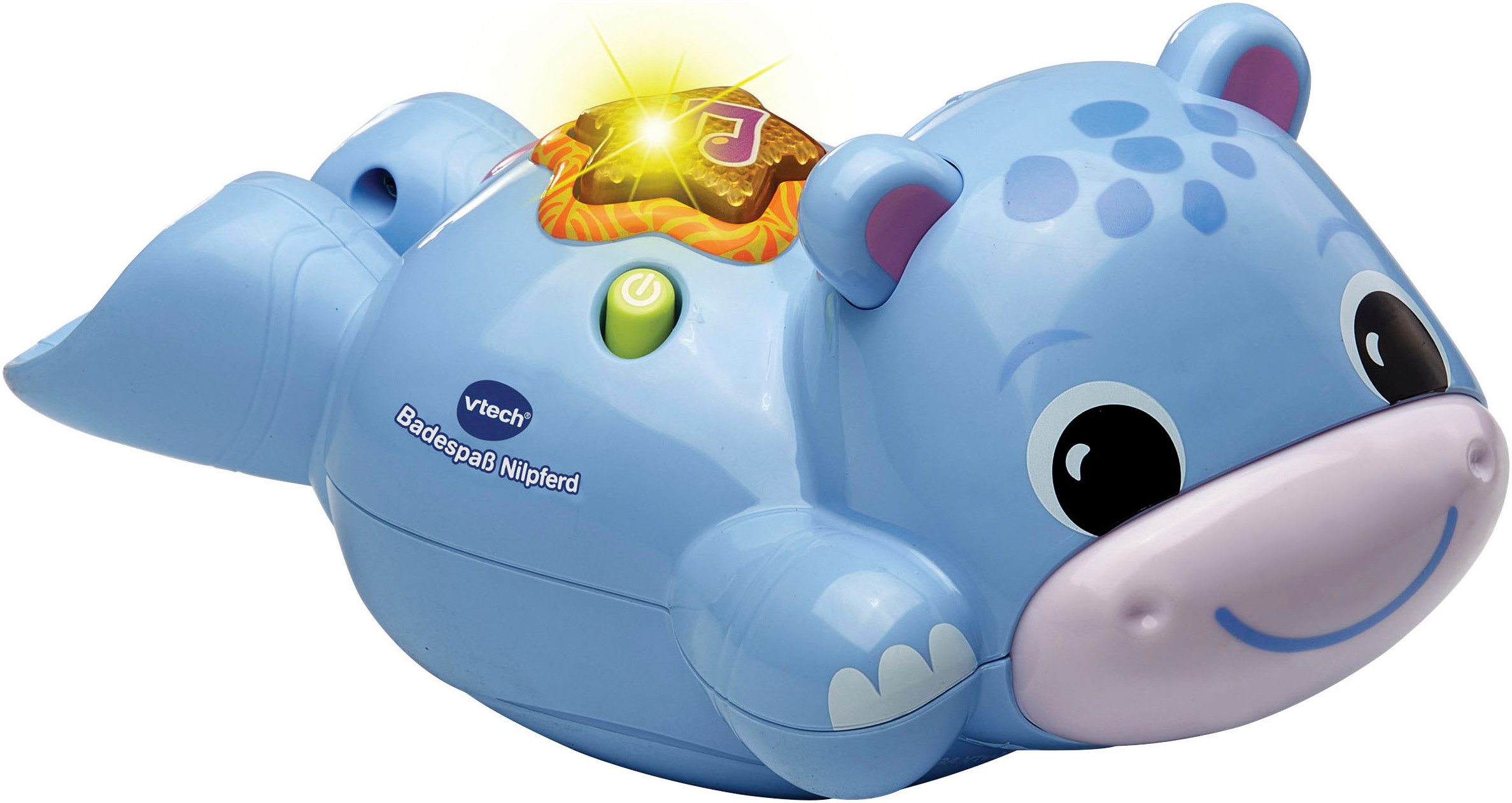 Vtech® Badespielzeug Badespaß Nilpferd, mit Licht- und Soundeffekt günstig online kaufen