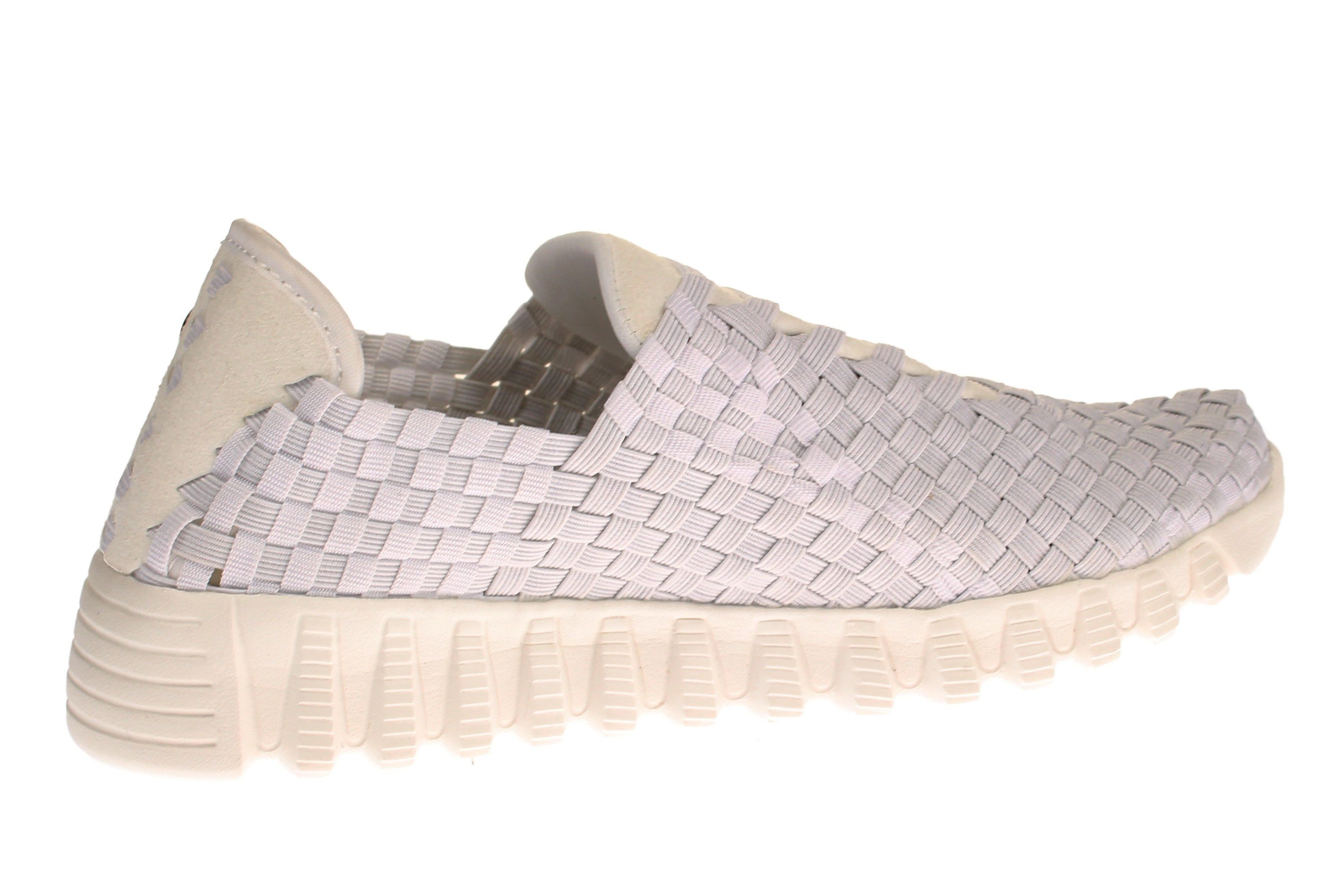 BERNIE MEV Bernie Mev BM62 Zip Vivaldi - Damen Schuhe Sneaker - 002-white Sneaker