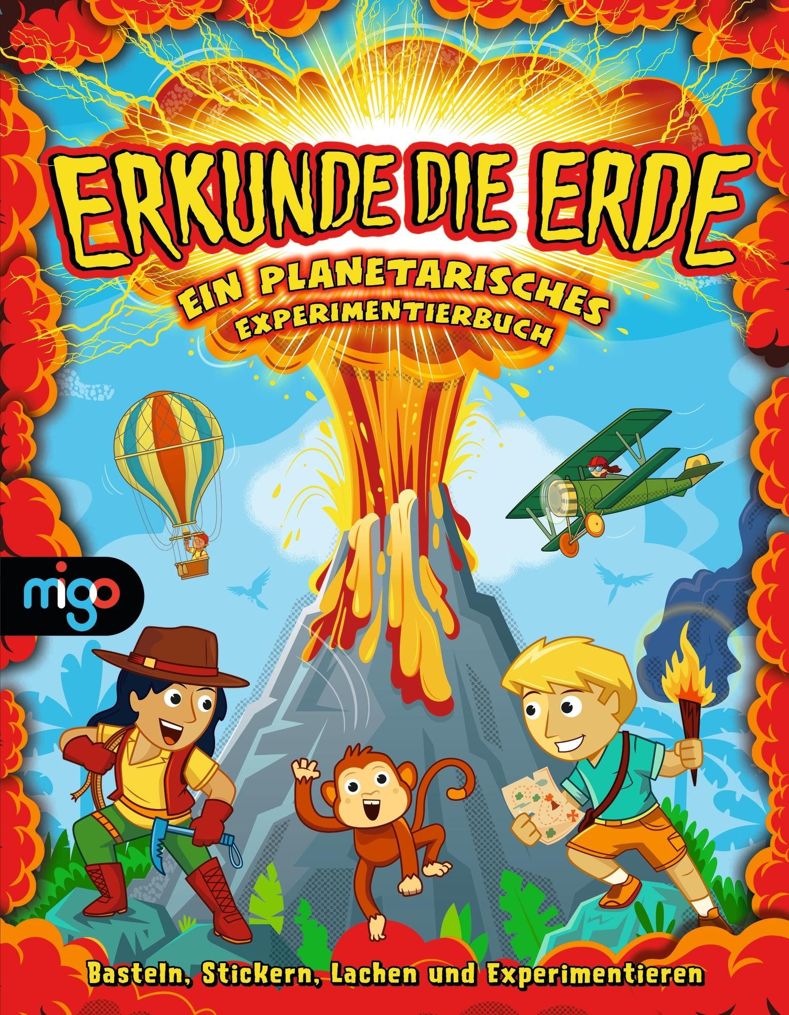 Oetinger Stickerbuch Erkunde die Erde