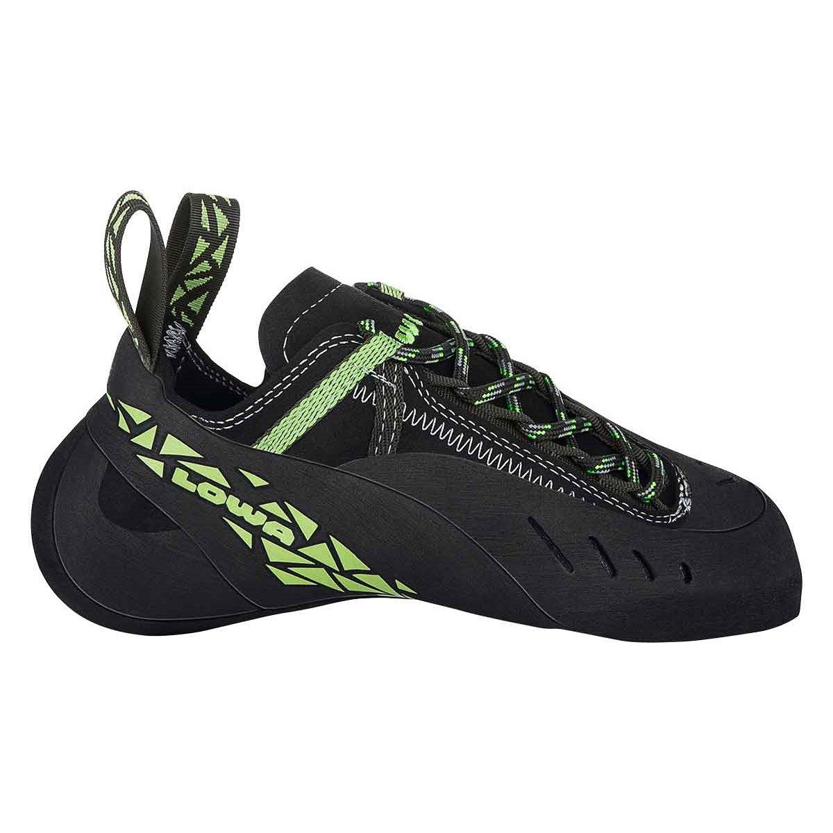 Lowa Kletterschuhe Rocket Lacing schwarz/limone Wanderschuh