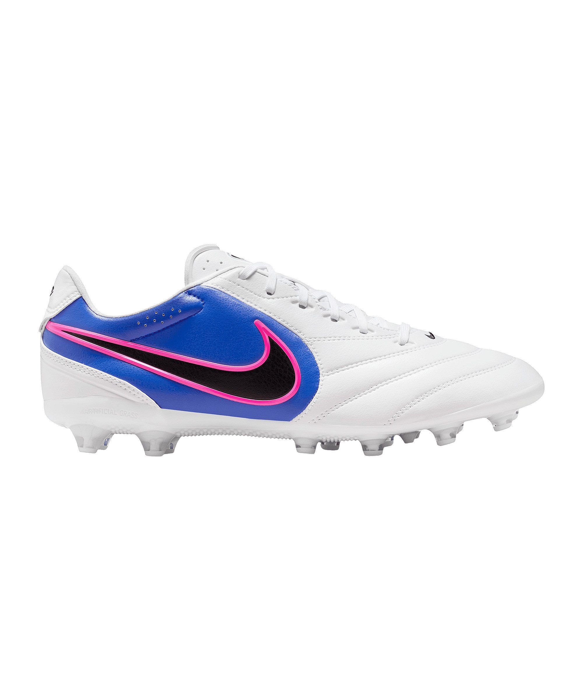 Nike Nike Performance Tiempo Ligera Pro AG Attack Weiß Fußballschuh