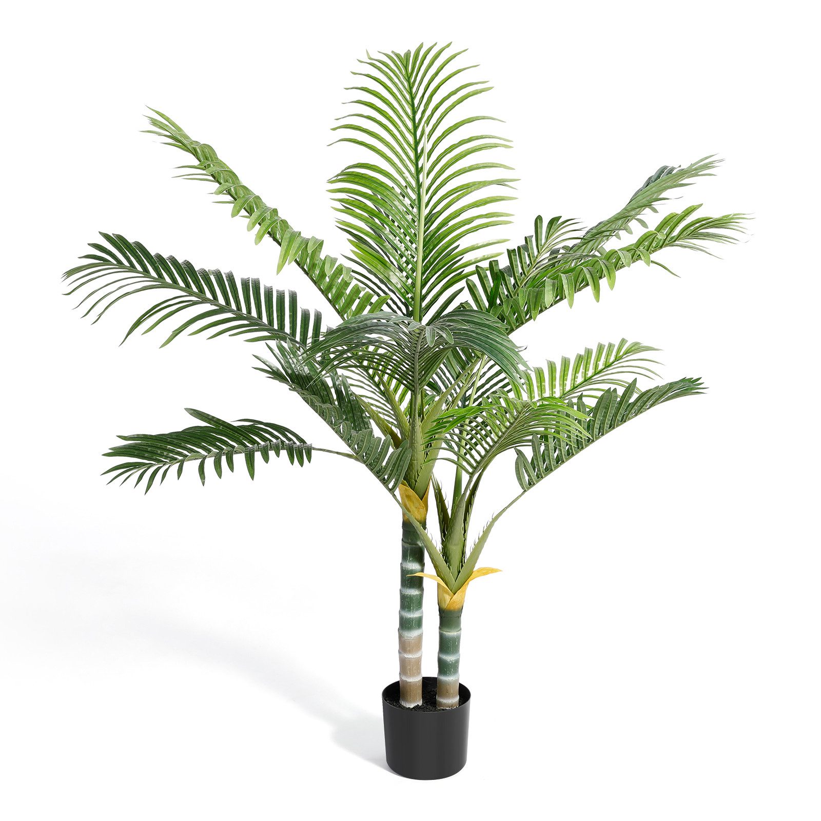 Kunstbaum Kunstpalme Groß Zimmerpflanzen für Wohnzimmer Büro Schlafzimmer Haus, ToteBox