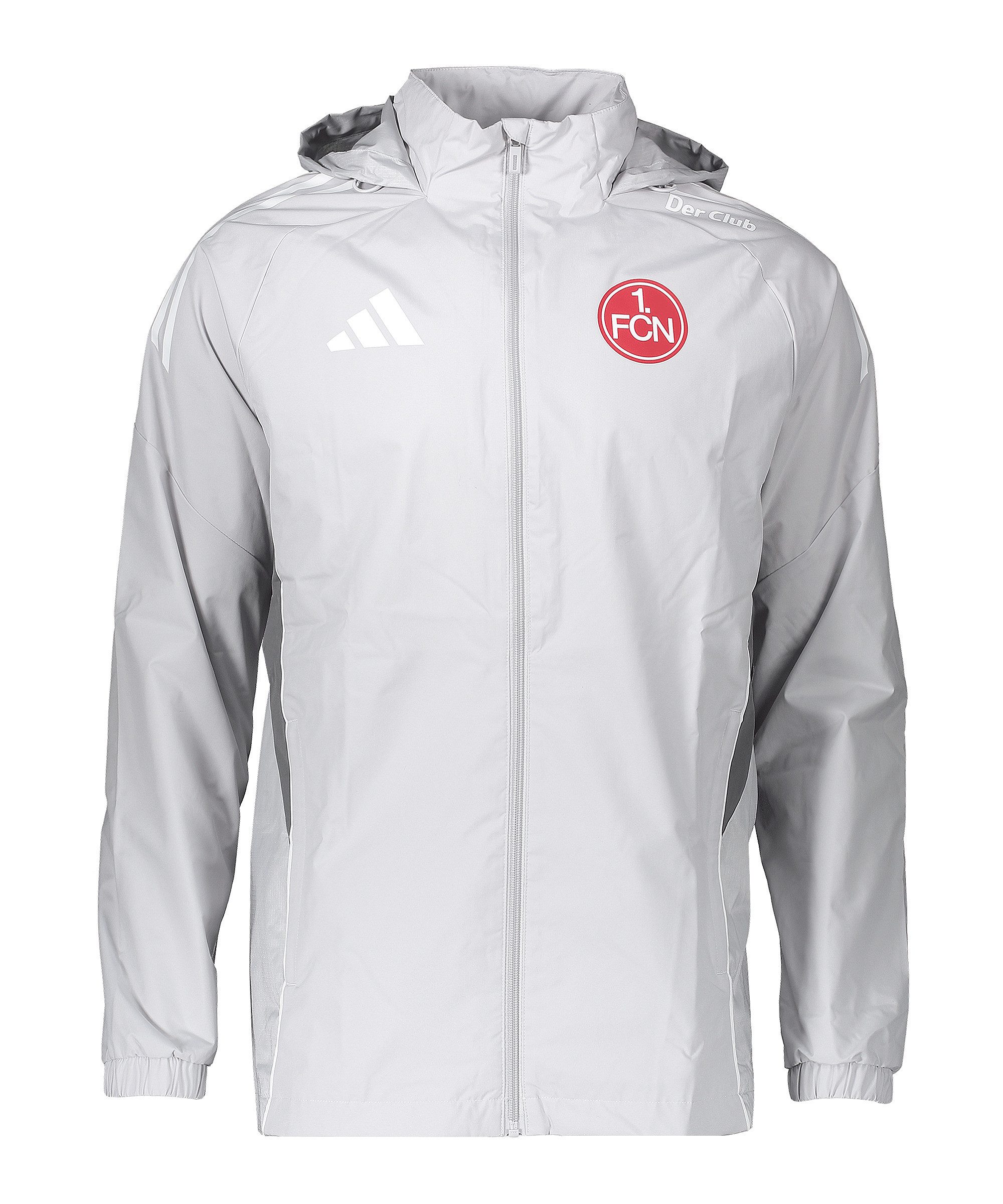 adidas Performance Sweatjacke adidas Performance 1. FC Nürnberg Regenjacke Polyester