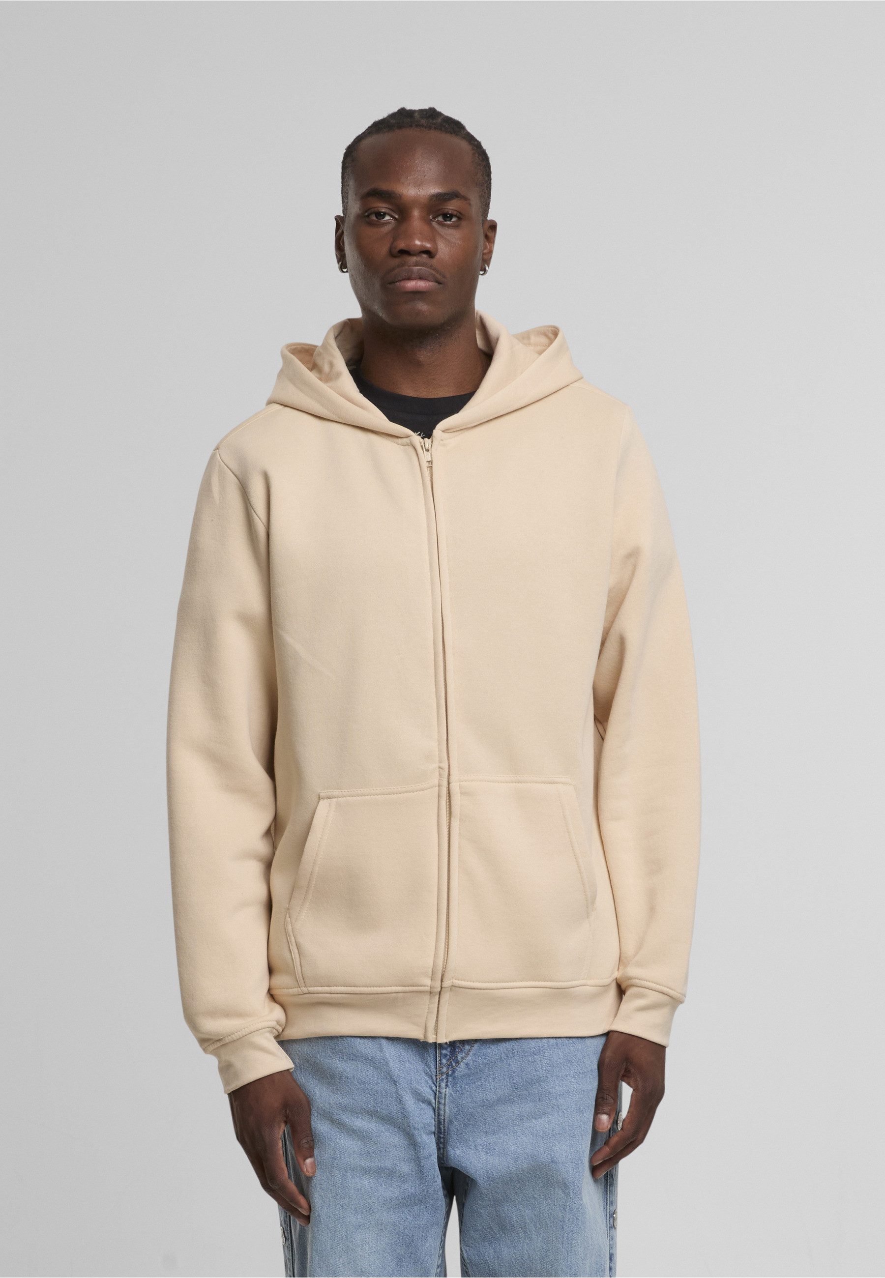 URBAN CLASSICS Sweatjacke Urban Classics Basic Essential Zip Hoody
