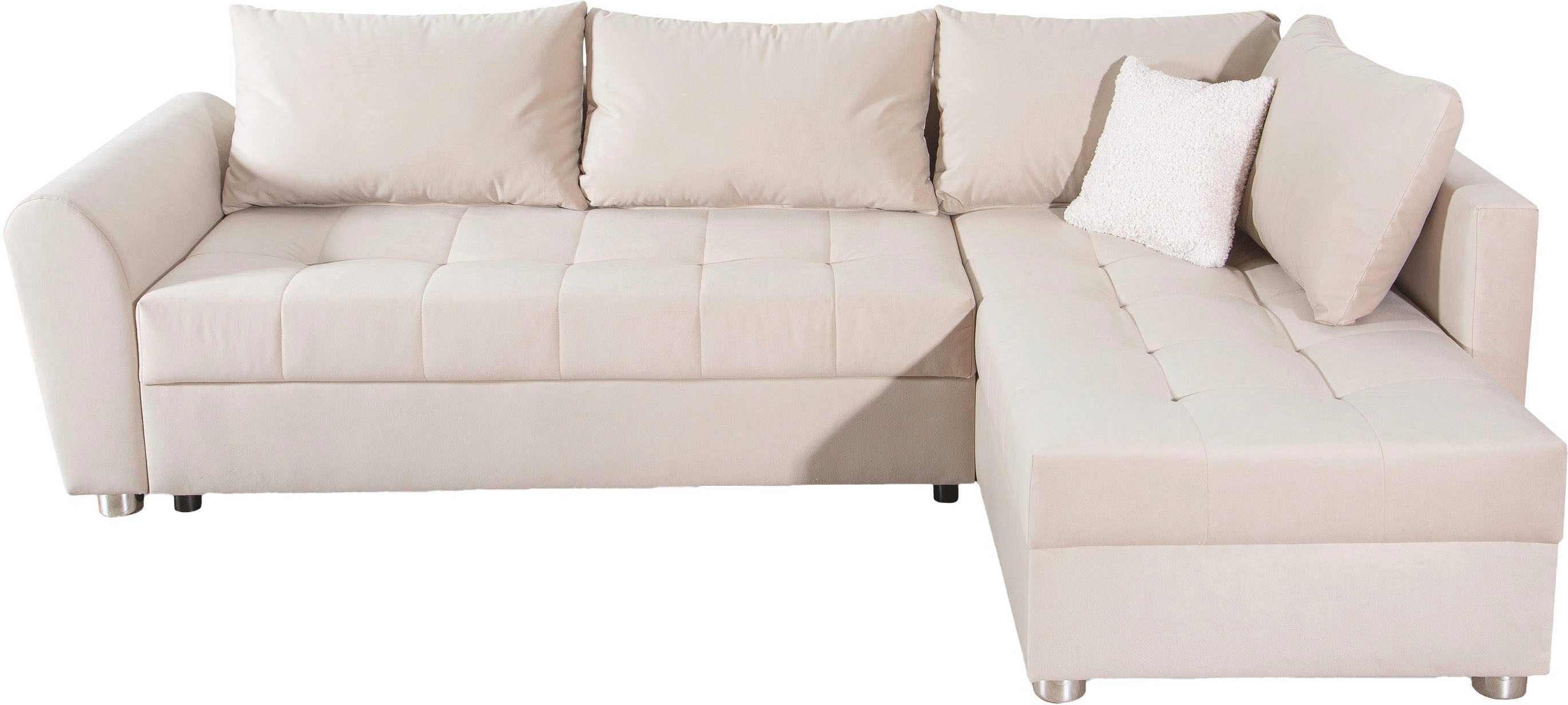 COLLECTION AB Ecksofa JANA XL-Sofa L-Form, inkl. Bettfunktion, Bettkasten u günstig online kaufen