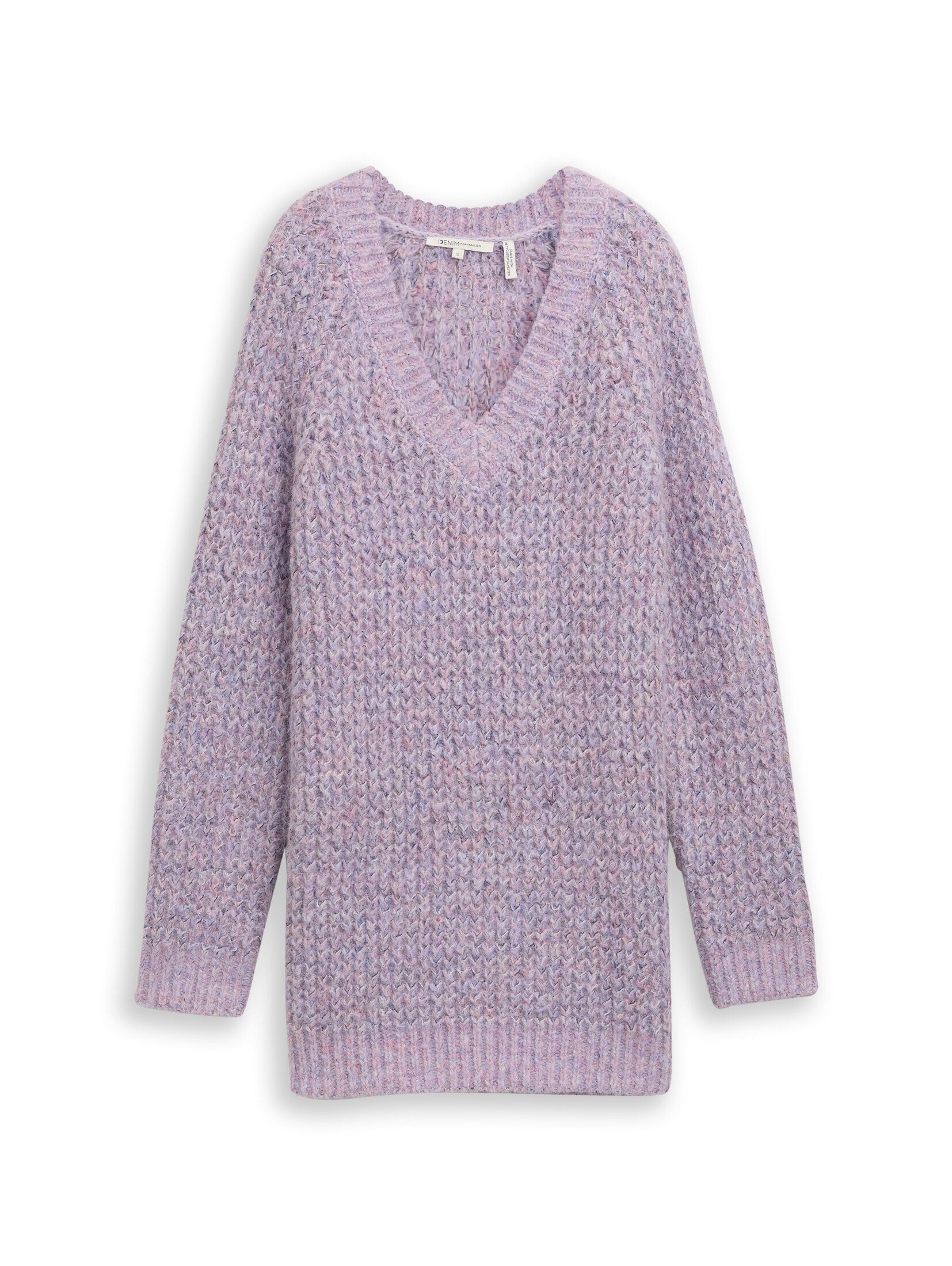 TOM TAILOR Denim Strickpullover Longstyle Strickpullover günstig online kaufen