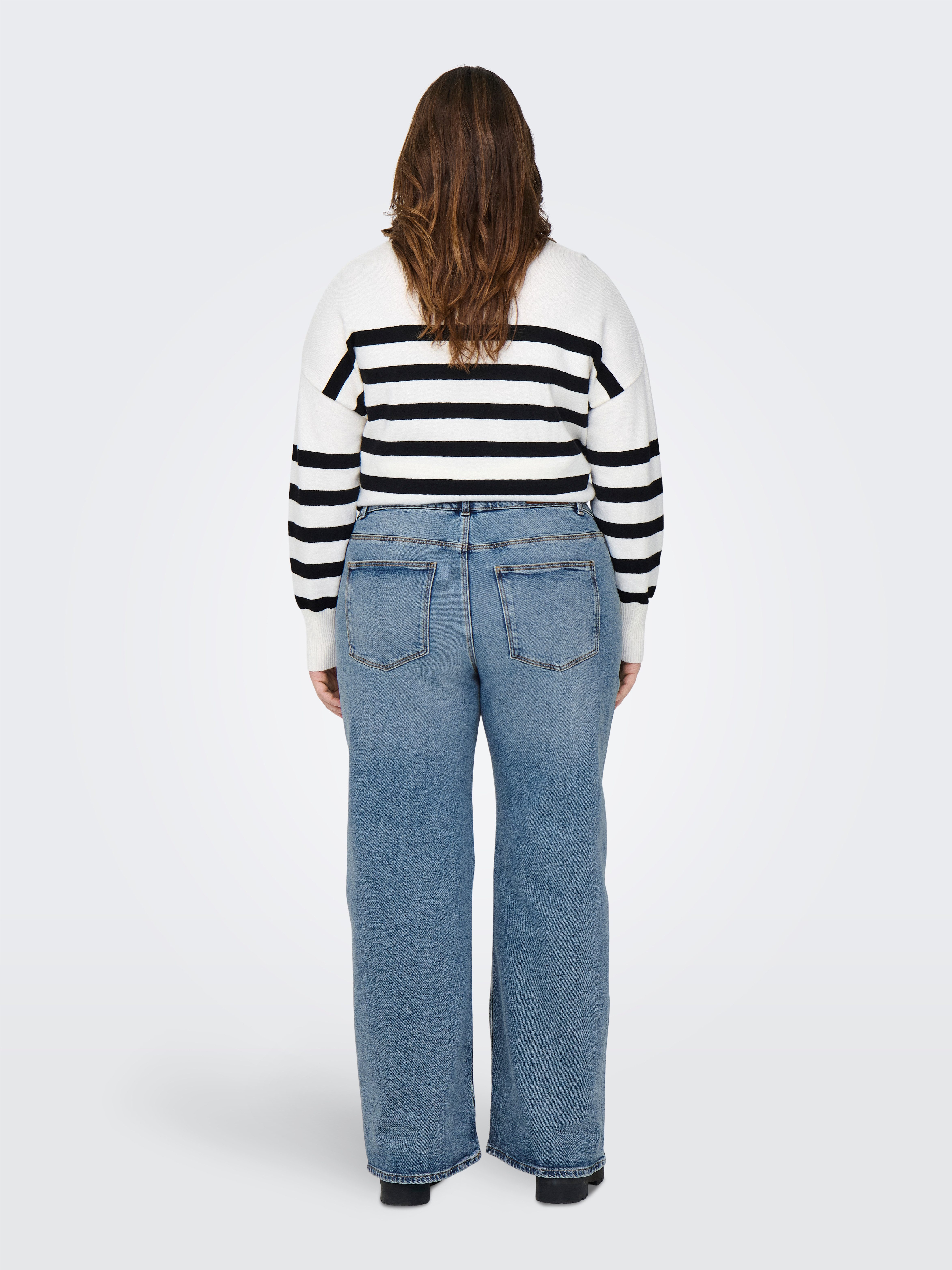 ONLY CARMAKOMA High-waist-Jeans CARJUICY HW WIDE LEG REA365