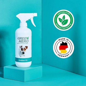 GreenHero Vergrämungsmittel Knabber-EX Knabberstopp für Hund & Katze, 500 ml