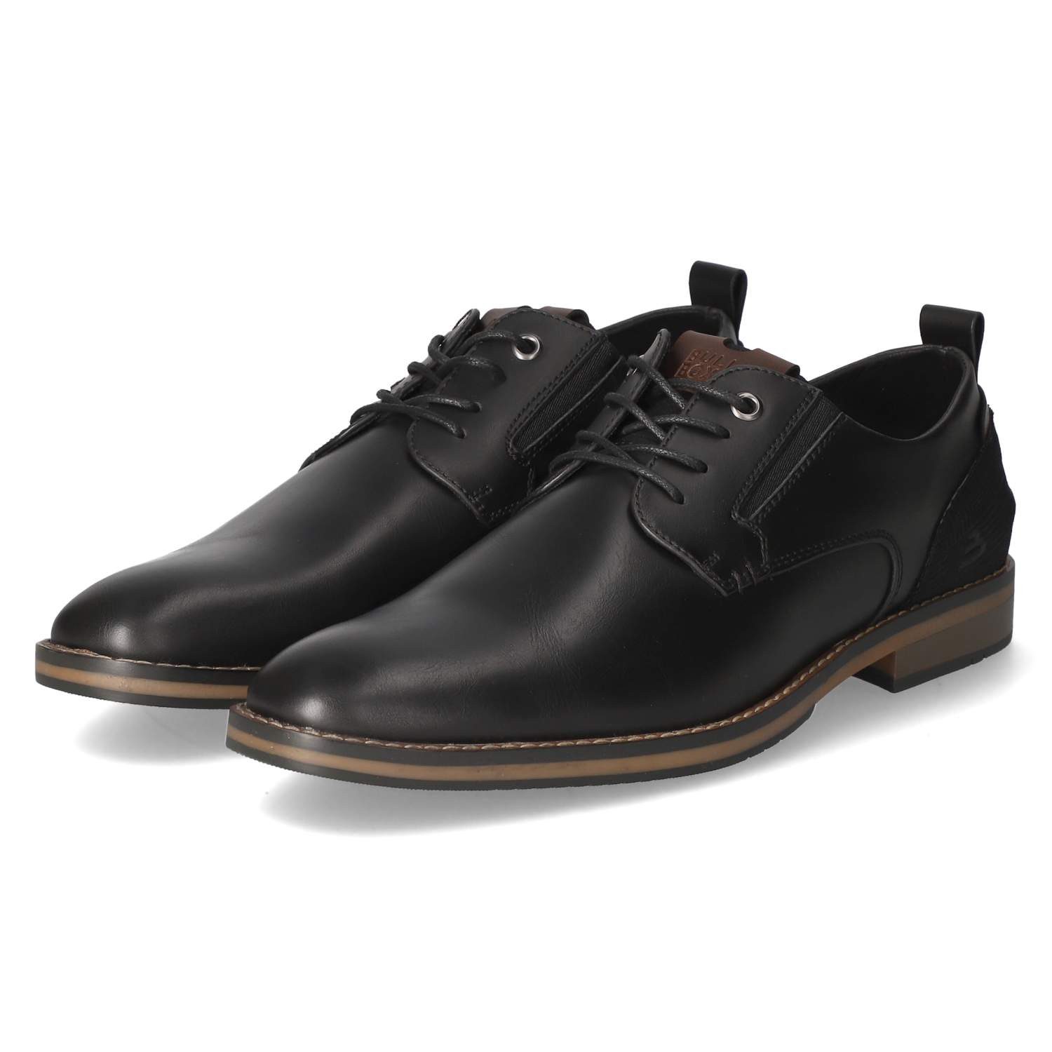 Bullboxer Bullboxer 7ZZ1370304 2100 AP Herren Synthetik black Schnürschuh