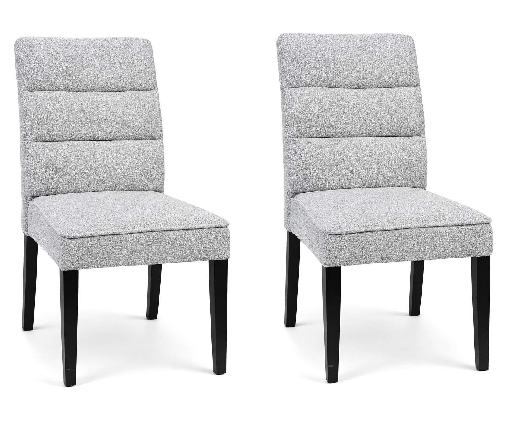 OTTO home Esszimmerstuhl Oregon Essstuhl, Wohnstuhl, Polsterstuhl, 4-Fußstuhl (Set, 2 St), Dicke Rückenpolsterung & stabiles Massivholz-Gestell