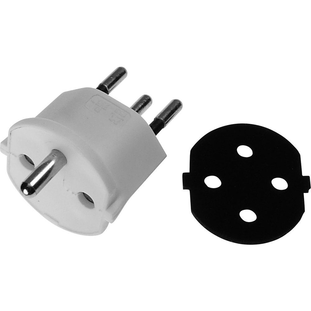 Kaiser 153/802/kws/C Steckeradapter nicht lösbar Schweiz Typ12 Reiseadapter