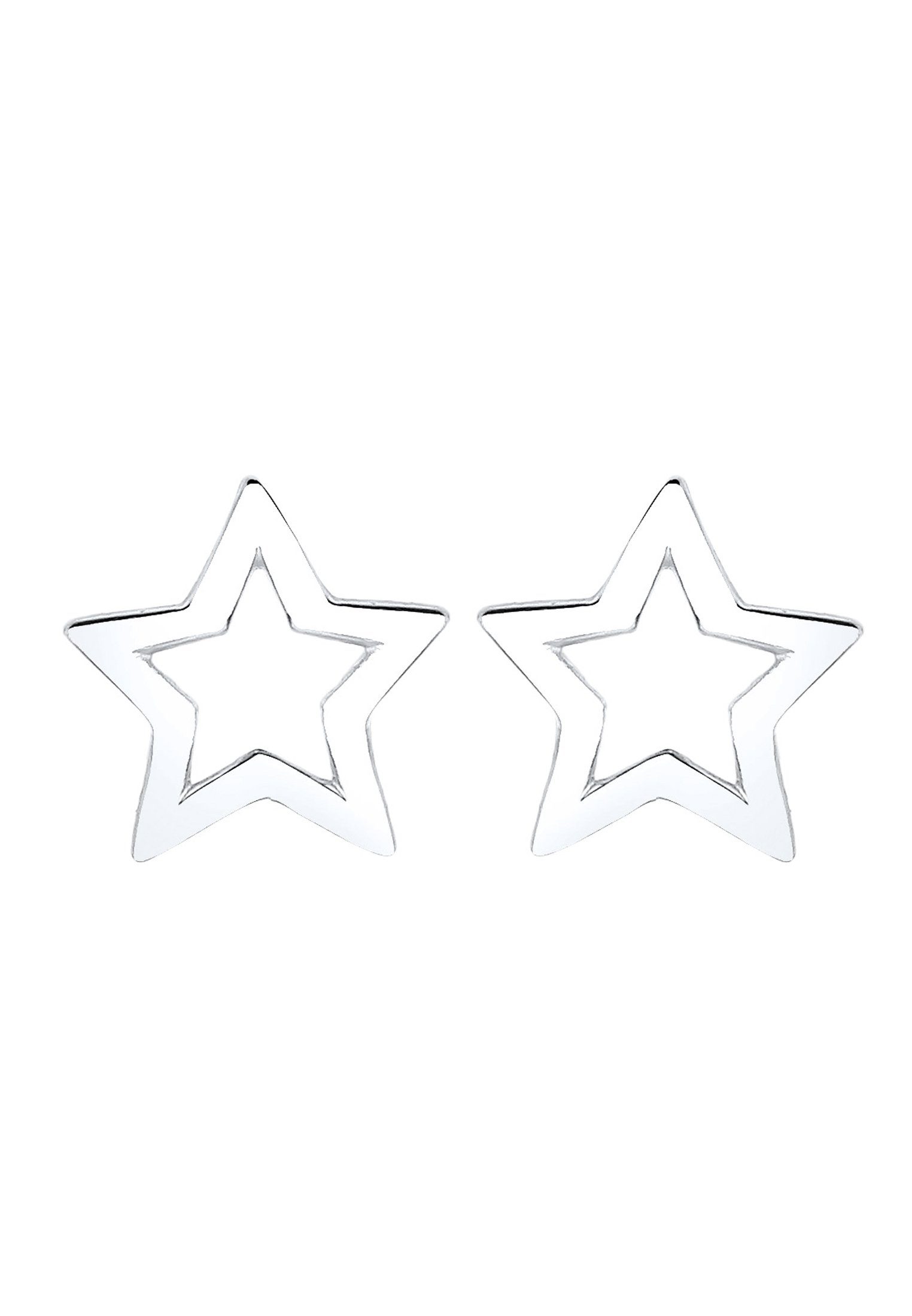Elli Paar Ohrstecker Stecker Stern Trend Astro 925 Silber, Sterne günstig online kaufen