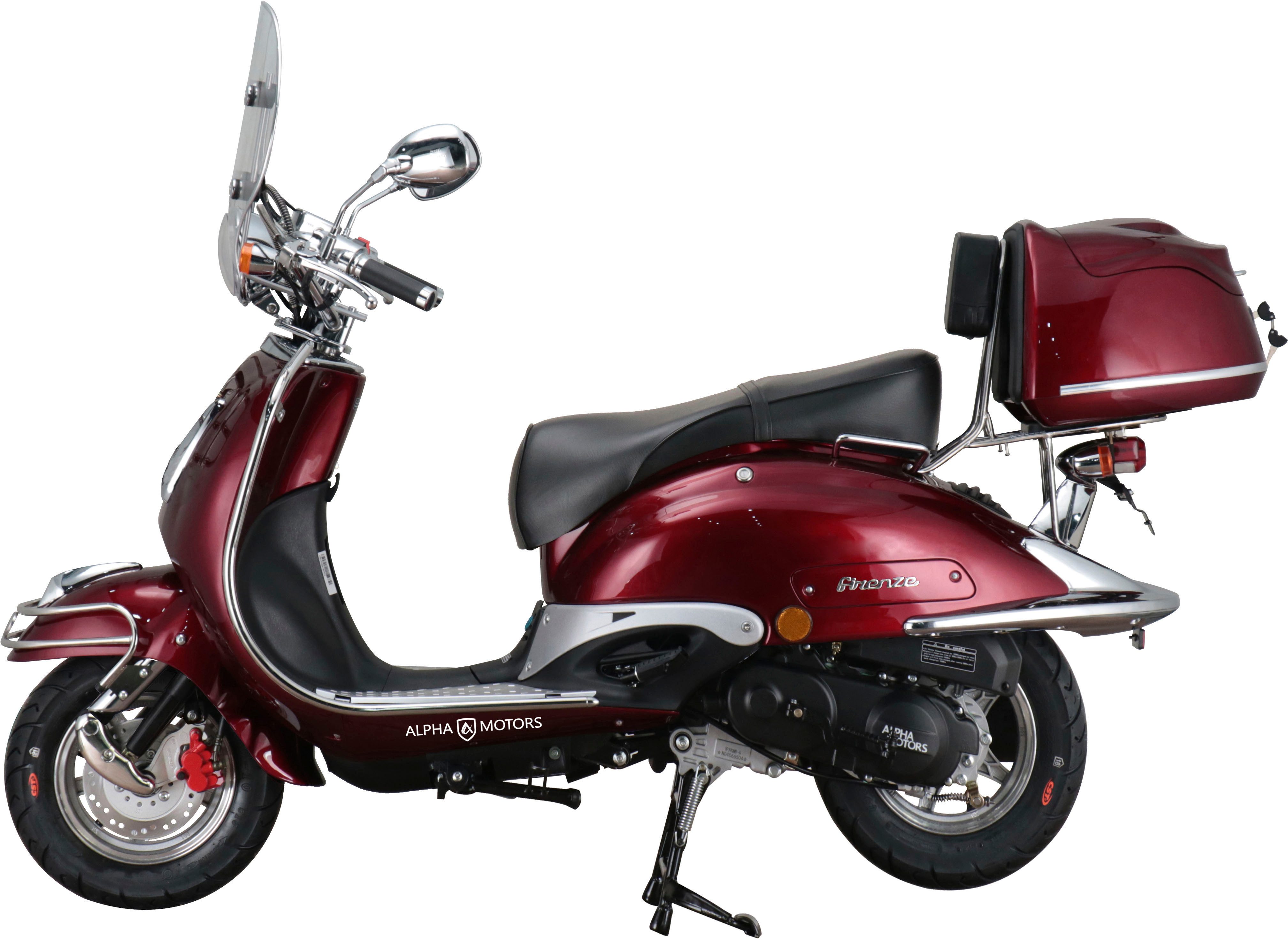 Alpha Motors Motorroller Firenze Limited, 50 ccm, 25 km/h, Euro 5, im Retro-Look
