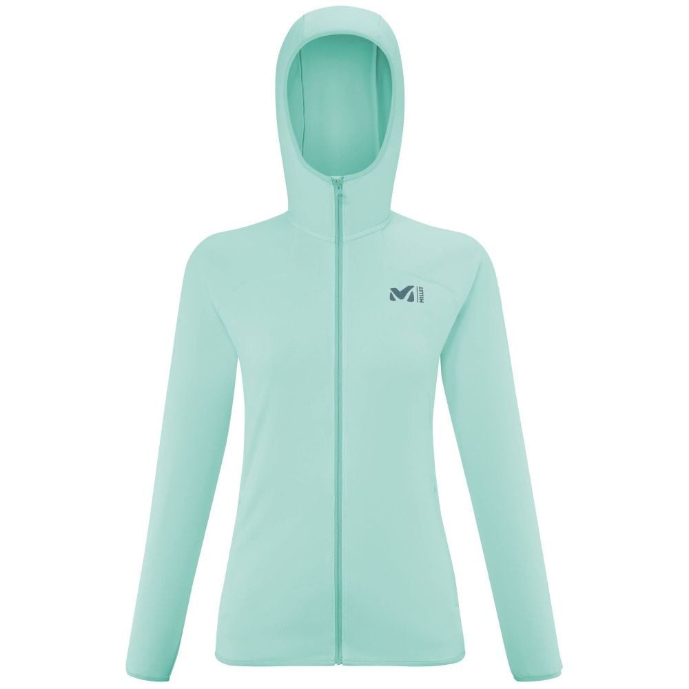 Millet Kapuzenpullover Fleecejacke Seneca Hoodie (atmungsaktiv, warm) mintgrün Damen