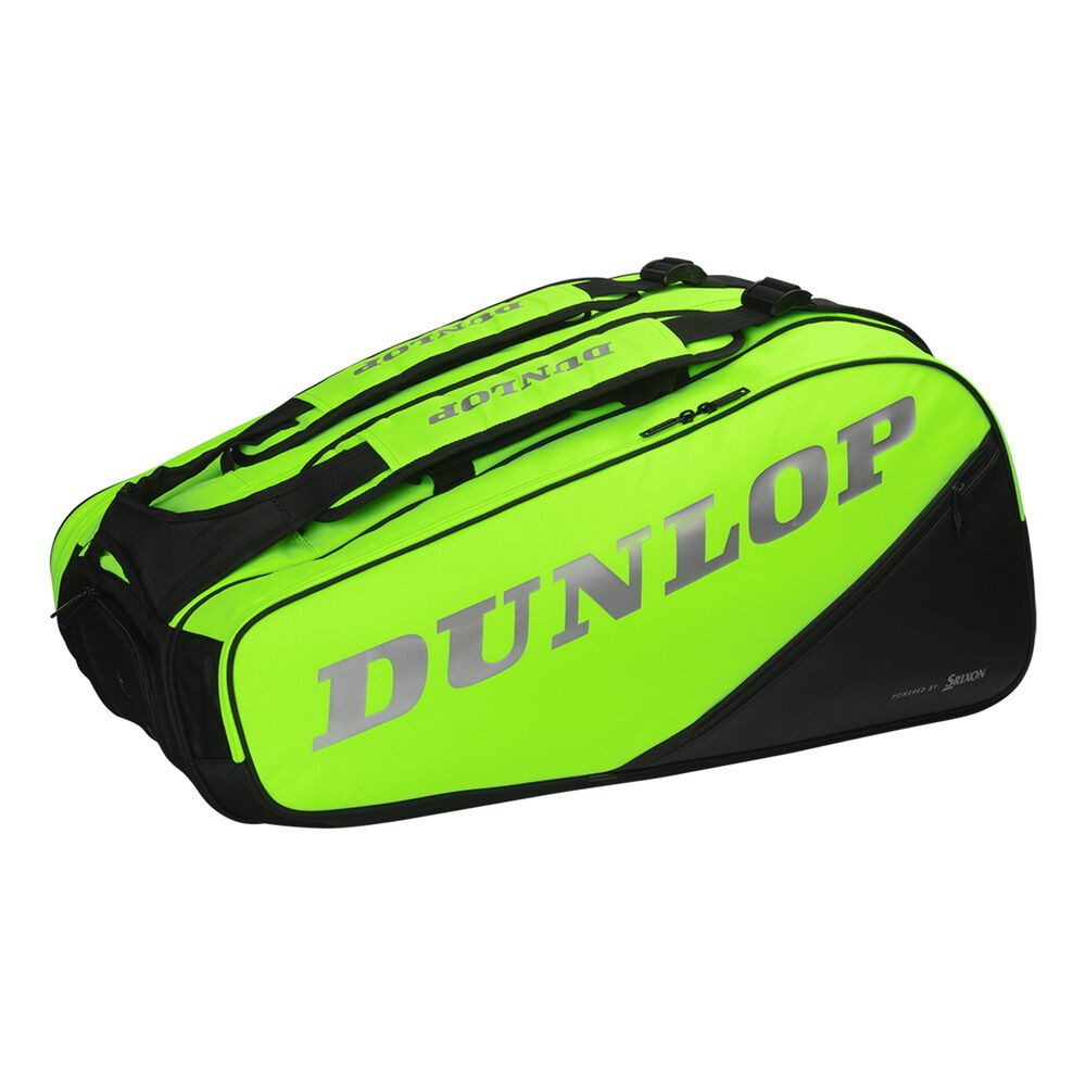 Dunlop Sporttasche D TAC PERFPORMANCE 12RKT NEON GREEN/BLACK