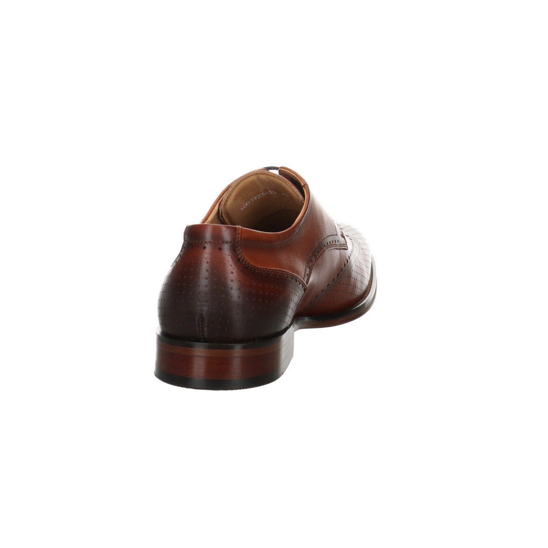 Digel Herren Glattleder Schnürschuh Selleng Schnürschuh cognac Businessschuhe