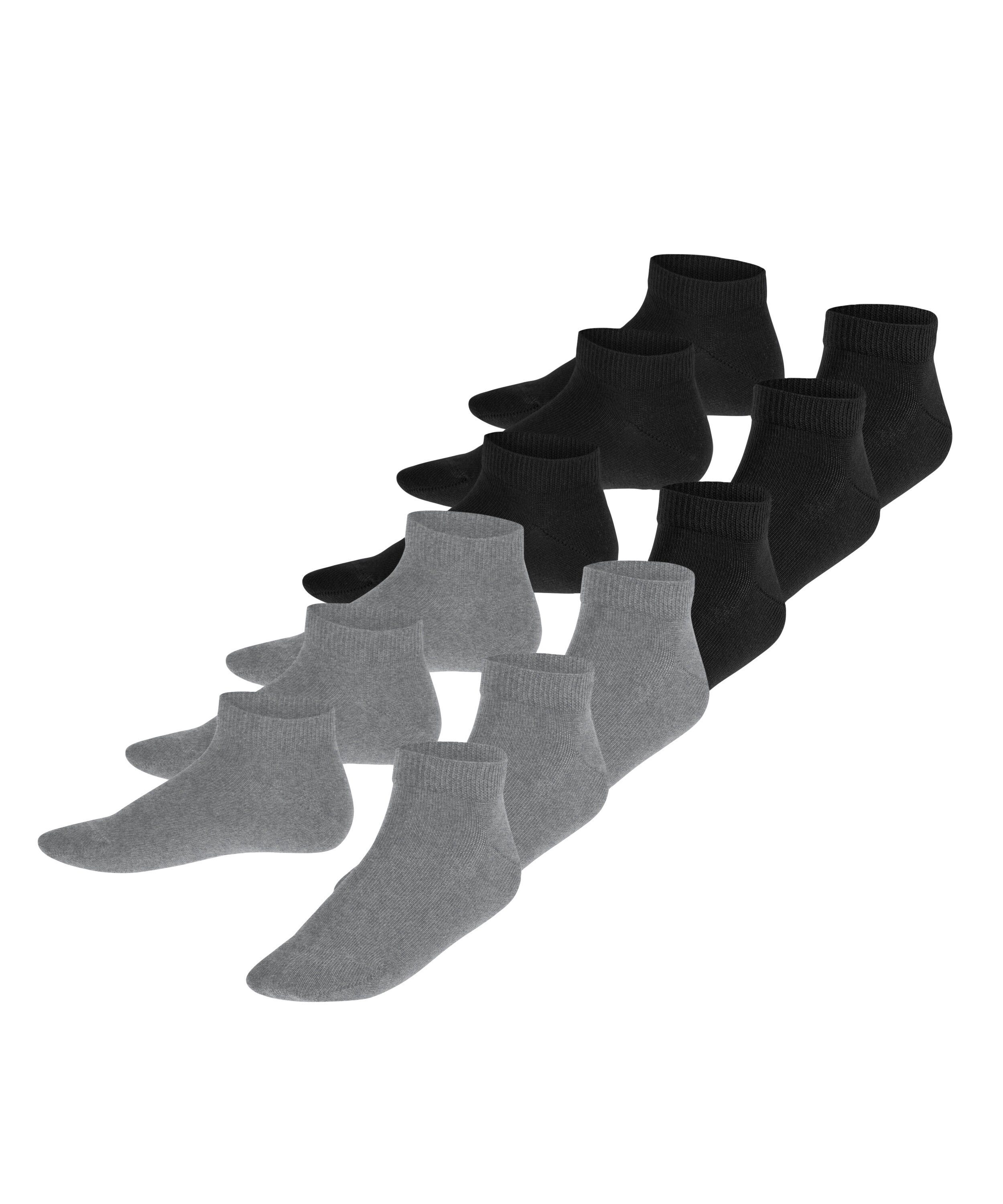 FALKE Sneakersocken 6-Pack Set aus sortiment (6-Paar) Happy 6 (0050) Paar Baumwollsneakern