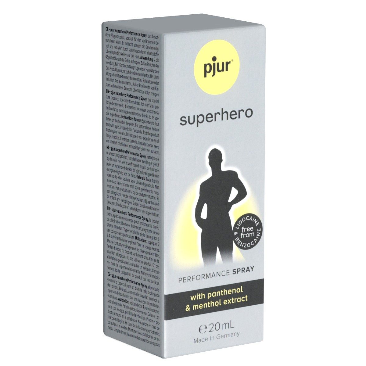 Verzögerungsmittel SUPERHERO Performance Spray for men
