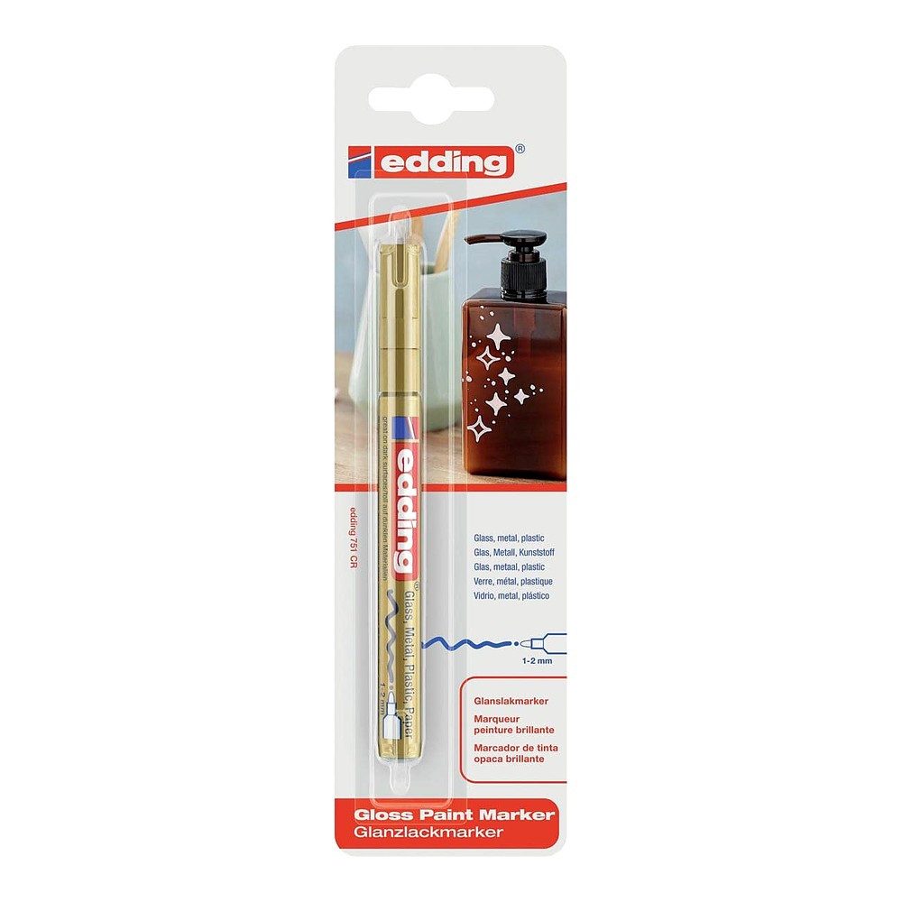 edding Marker 751 CR, (1-tlg), farbe