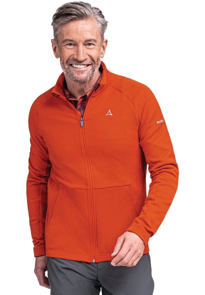 Schöffel Fleecejacke Toreck (Stehkragen, atmungsaktiv, elastisch) orange He günstig online kaufen
