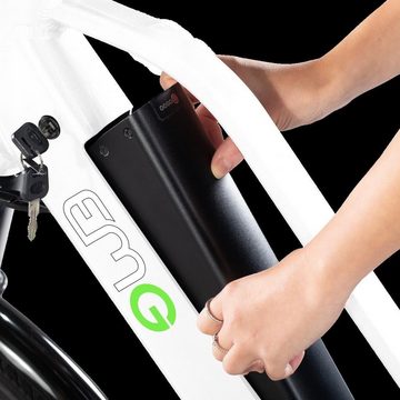 Electric Moving Green E-Bike EMG "Queen" 26 Zoll City E-Bike, 10.4Ah, versch. Farben, 6 Gang Shimano, Kettenschaltung, Heckmotor, 360 Wh Akku