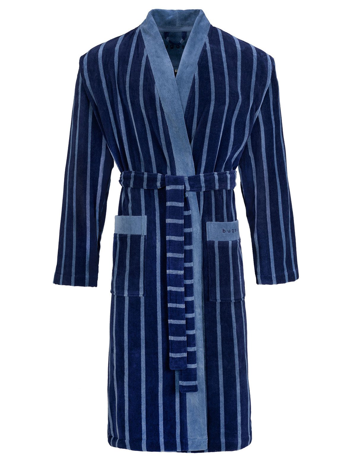 bugatti Herrenbademantel Herren Kimonomantel Antonio, Baumwolle, hohe Marke günstig online kaufen