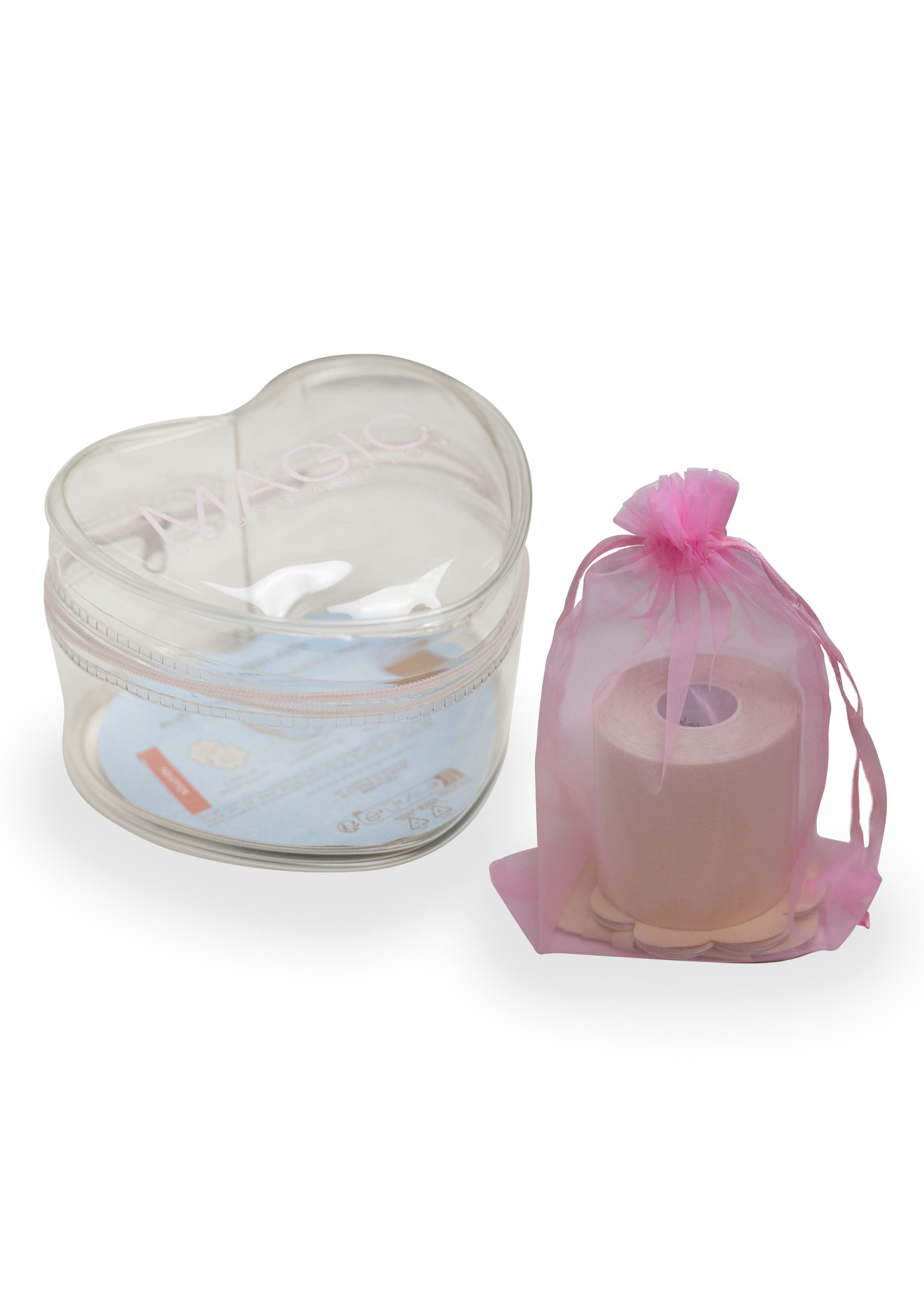 MAGIC Bodyfashion Brustwarzenabdeckung (9 Paar), 4 M Boobtape,3 Paar Brustwarzenabdeckungen, 2 Invisible Sticky Thongs