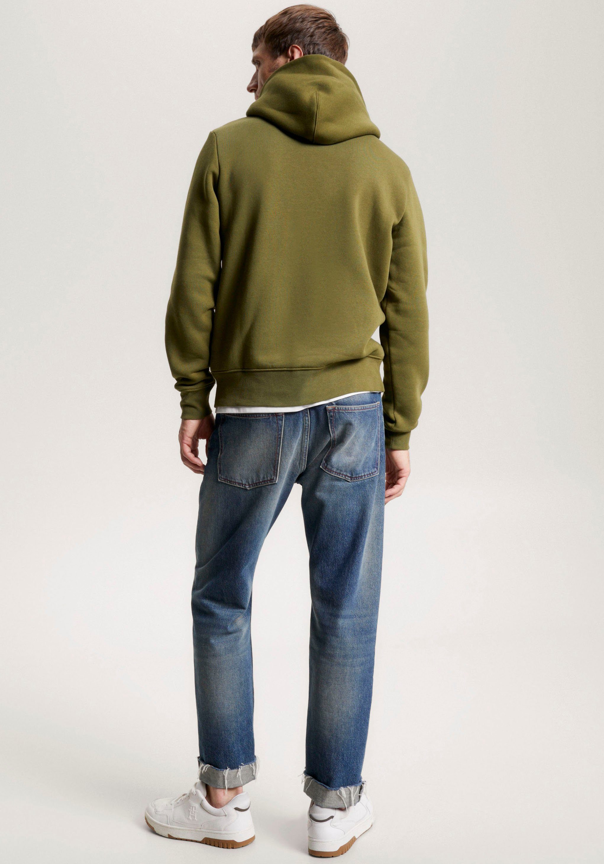 Putting Tommy Hilfiger Green MONOTYPE Kapuzensweatshirt ROUNDALL HOODY