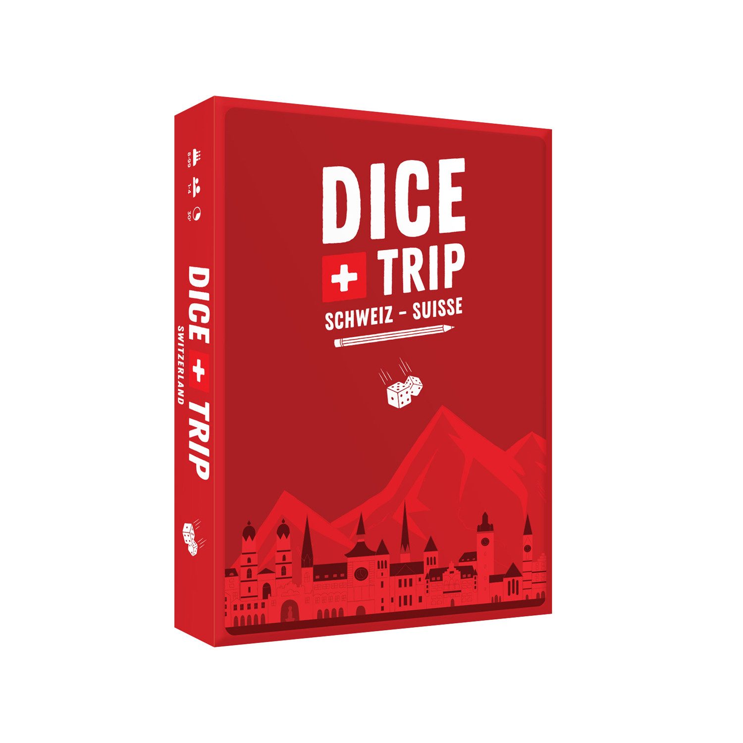 Helvetiq Spiel Dice Trip Deutschland, Dice Trip Deutschland