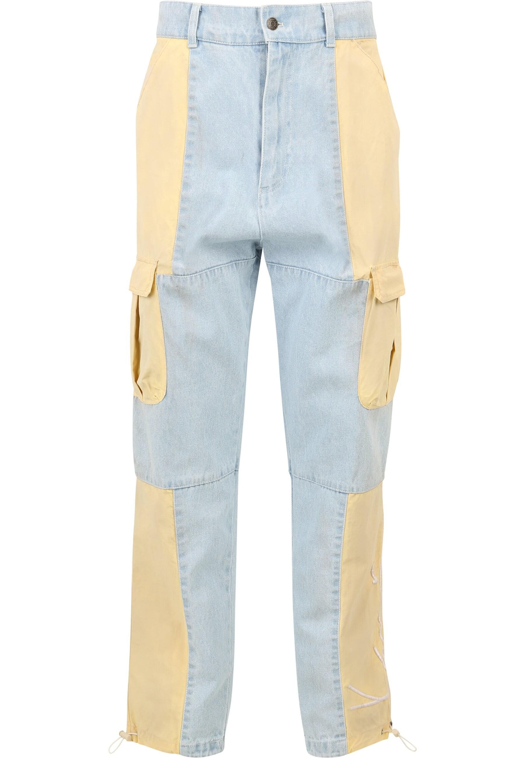 Karl Kani Cargohose Karl Kani Herren KM221-056-1 KK Signature Patchwork Cargo Pants (1-tlg)