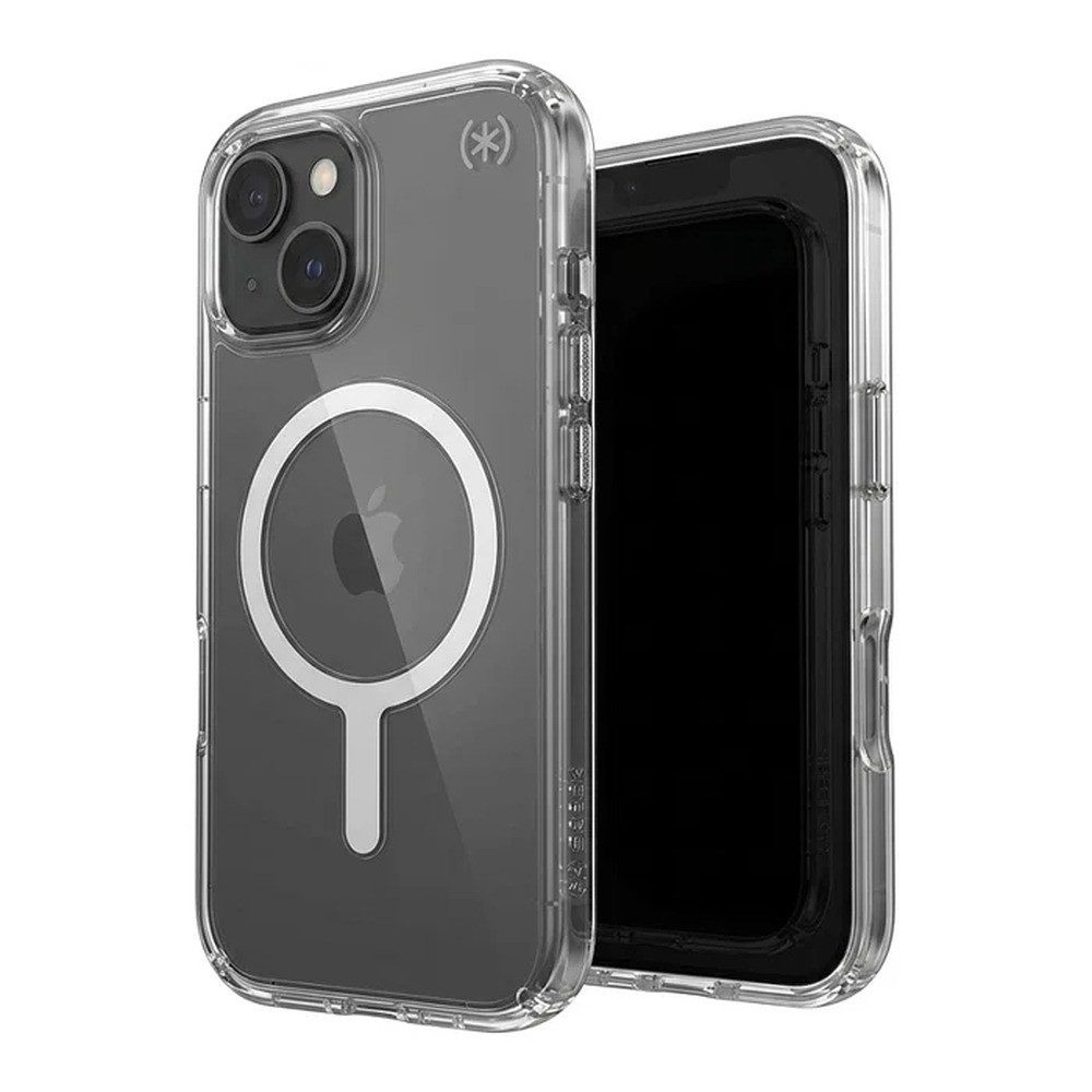 Speck Smartphone-Hülle Speck Presidio Perfect Clear Case MagSafe iP 17