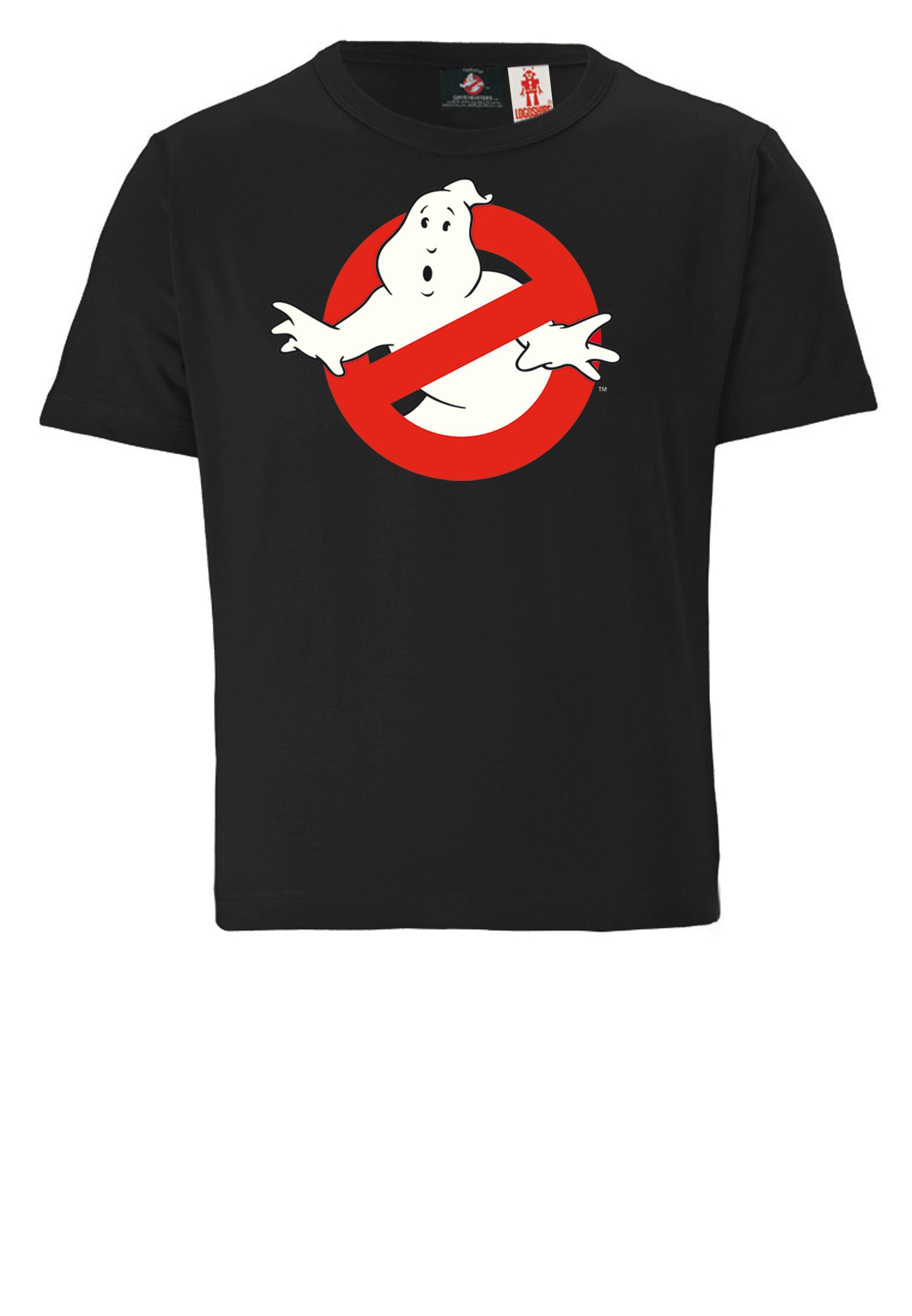 LOGOSHIRT T-Shirt Ghostbusters Design lizenziertem mit