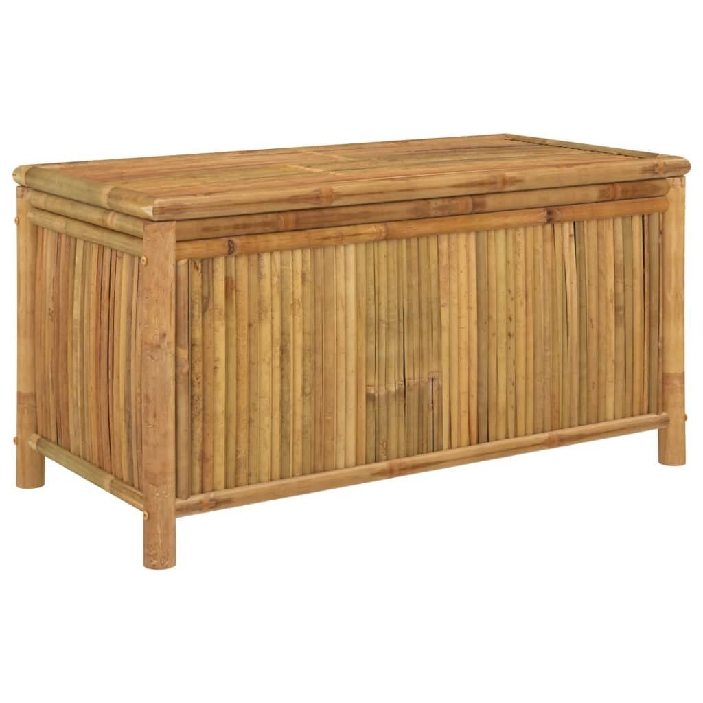 Gartenbox Bambus Gartentruhe furnicato 110x52x55 cm