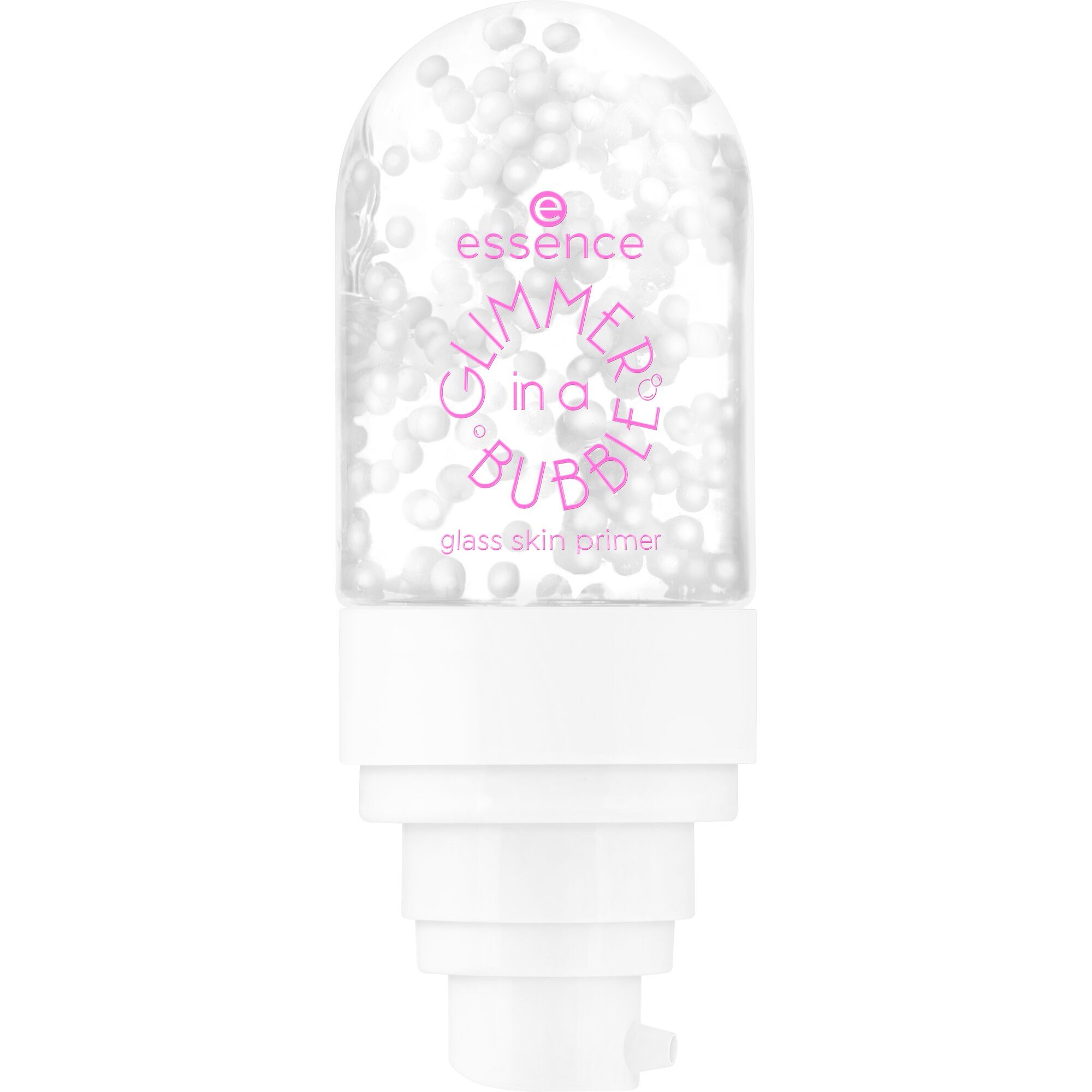 Essence Primer GLIMMER IN A BUBBLE glass skin primer, 3-tlg.