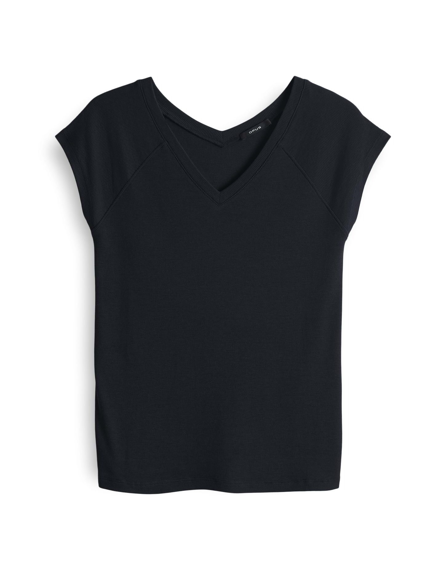 OPUS Kurzarmshirt SAVELLA Slim mit feiner günstig online kaufen