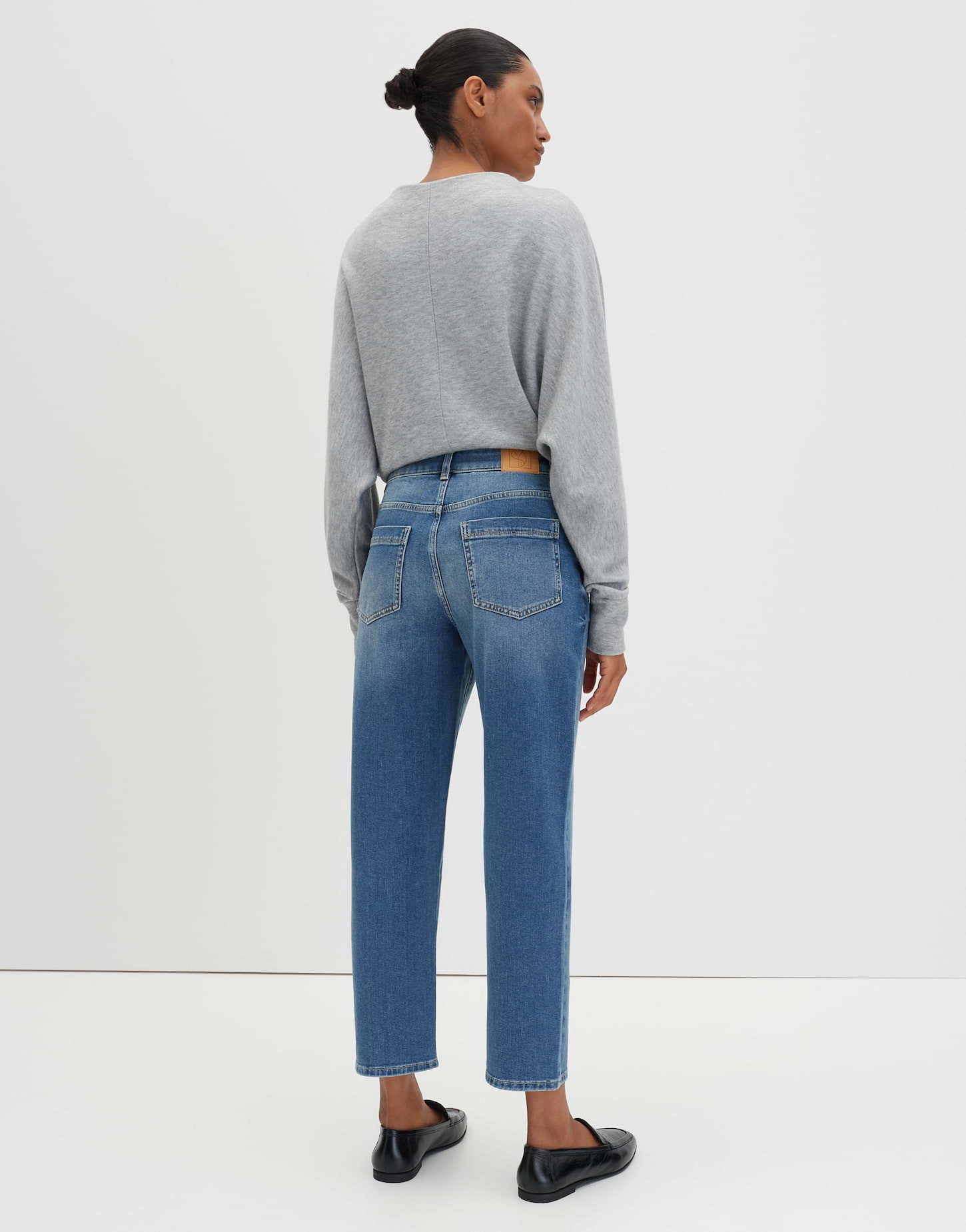 someday Relax-fit-Jeans CORAH ICONIC aus nachhaltigem Cotton Mix Mid Rise Mid Rise,Relaxed Fit,Cropped