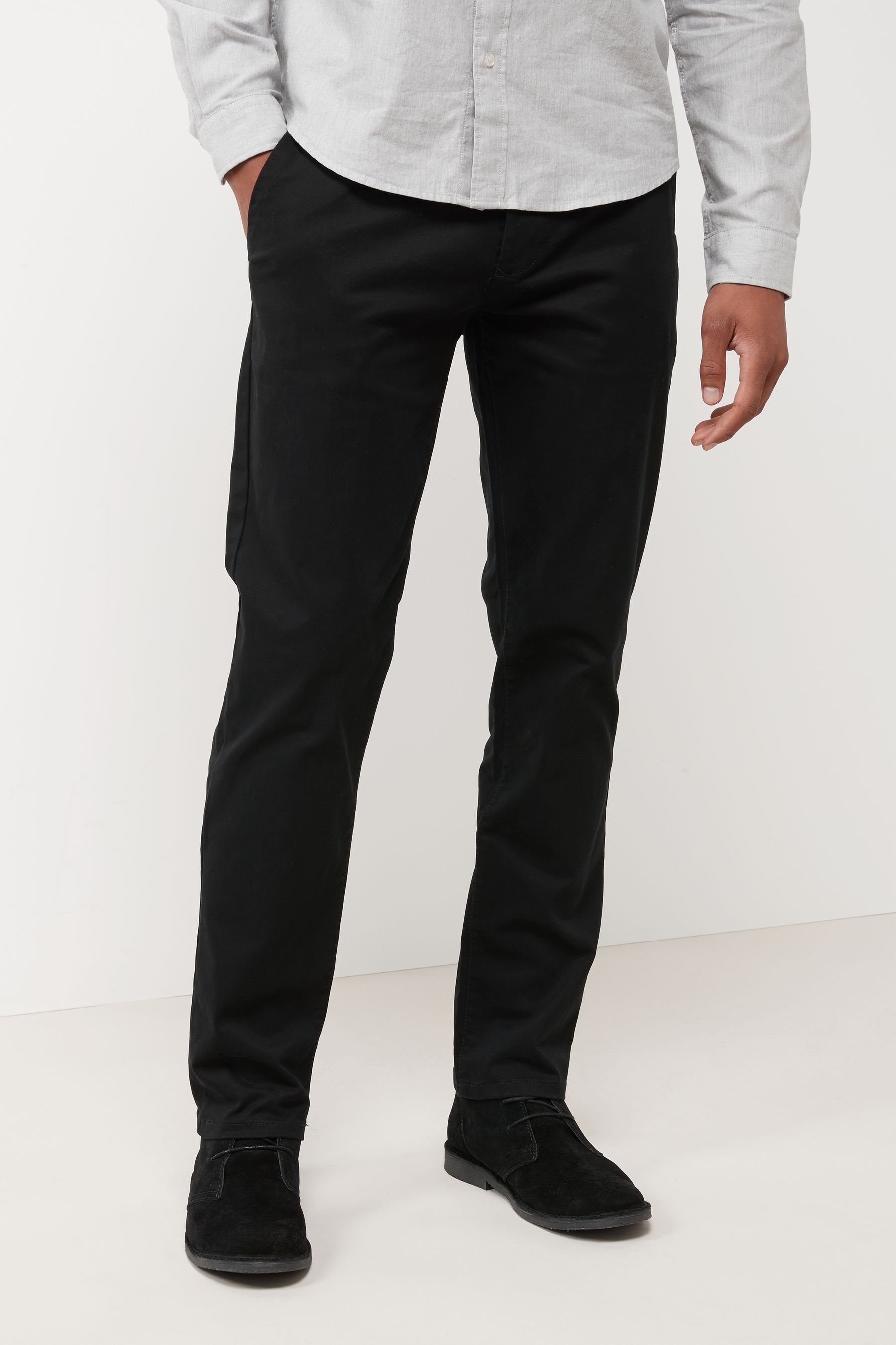 Next Chinohose Straight Fit Chinohose mit Stretch (1-tlg)