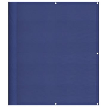 vidaXL Seitenmarkise Balkon-Sichtschutz Blau 120x1000 cm 100 Polyester-Oxford