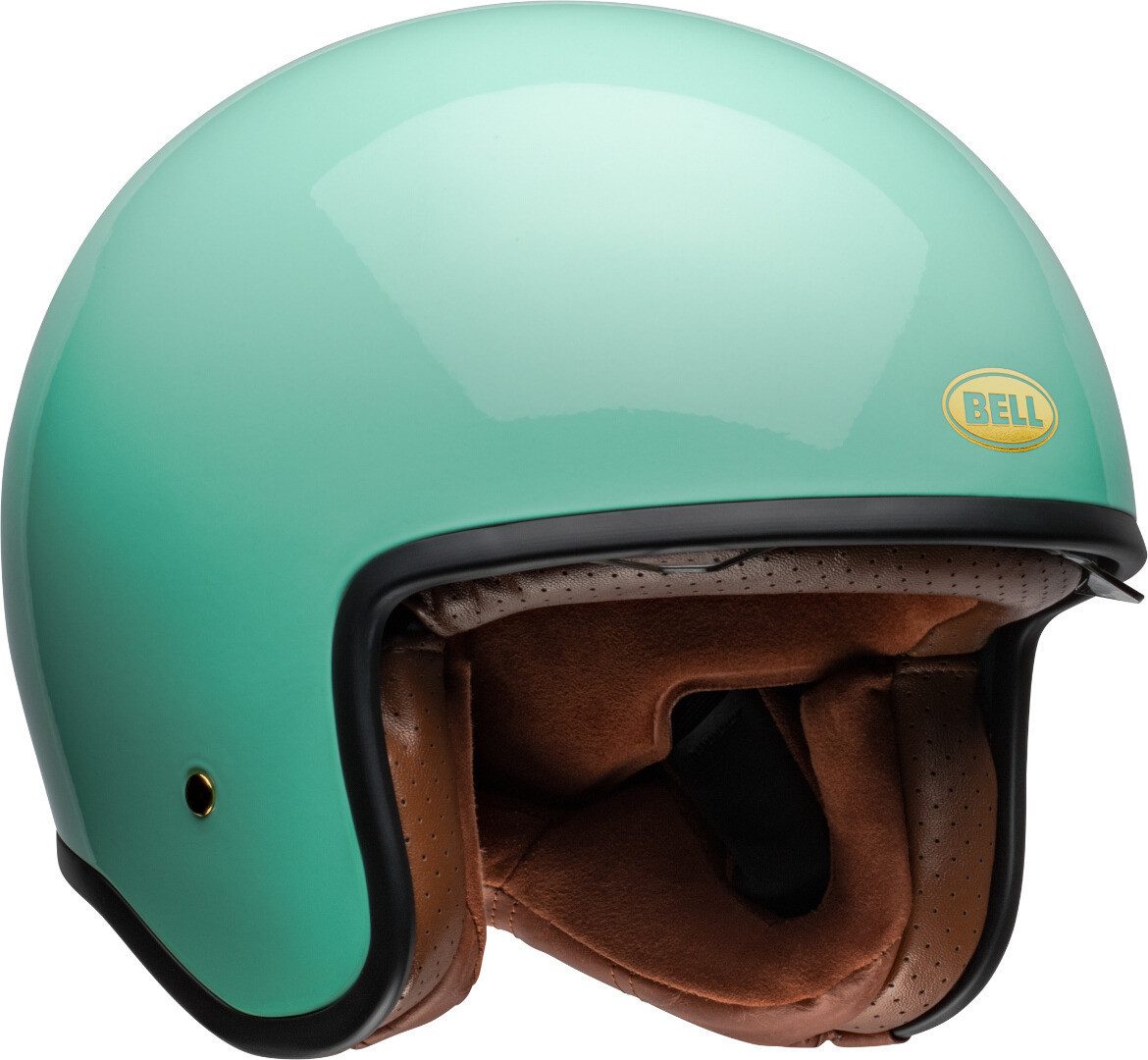 Bell Motorradhelm TX-501 Solid Jethelm, vorbereitet für Kommunikationssystem,integriertes Sonnenvisier