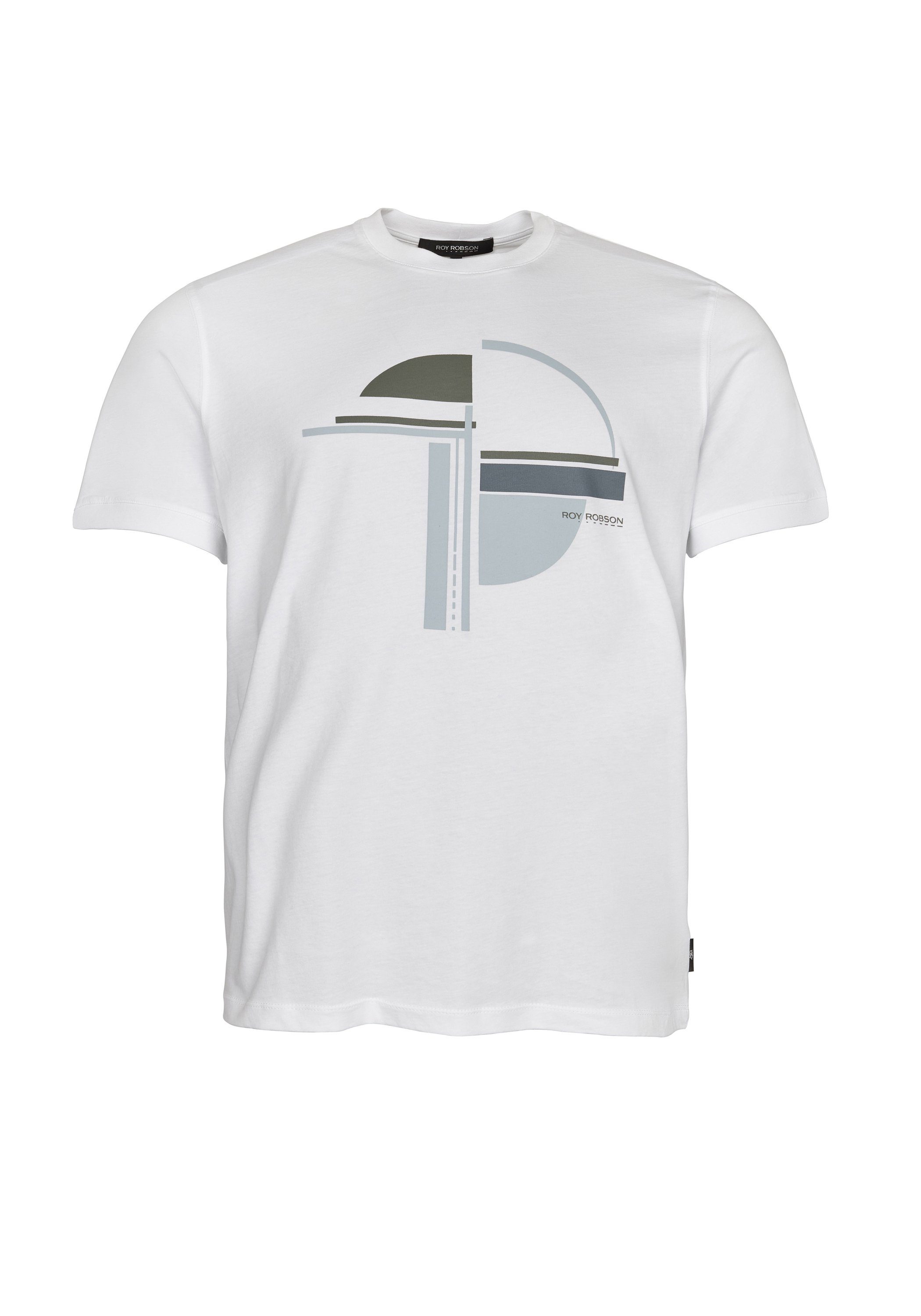 Robson Frontprint T-Shirt Weicher Roy Griff - white