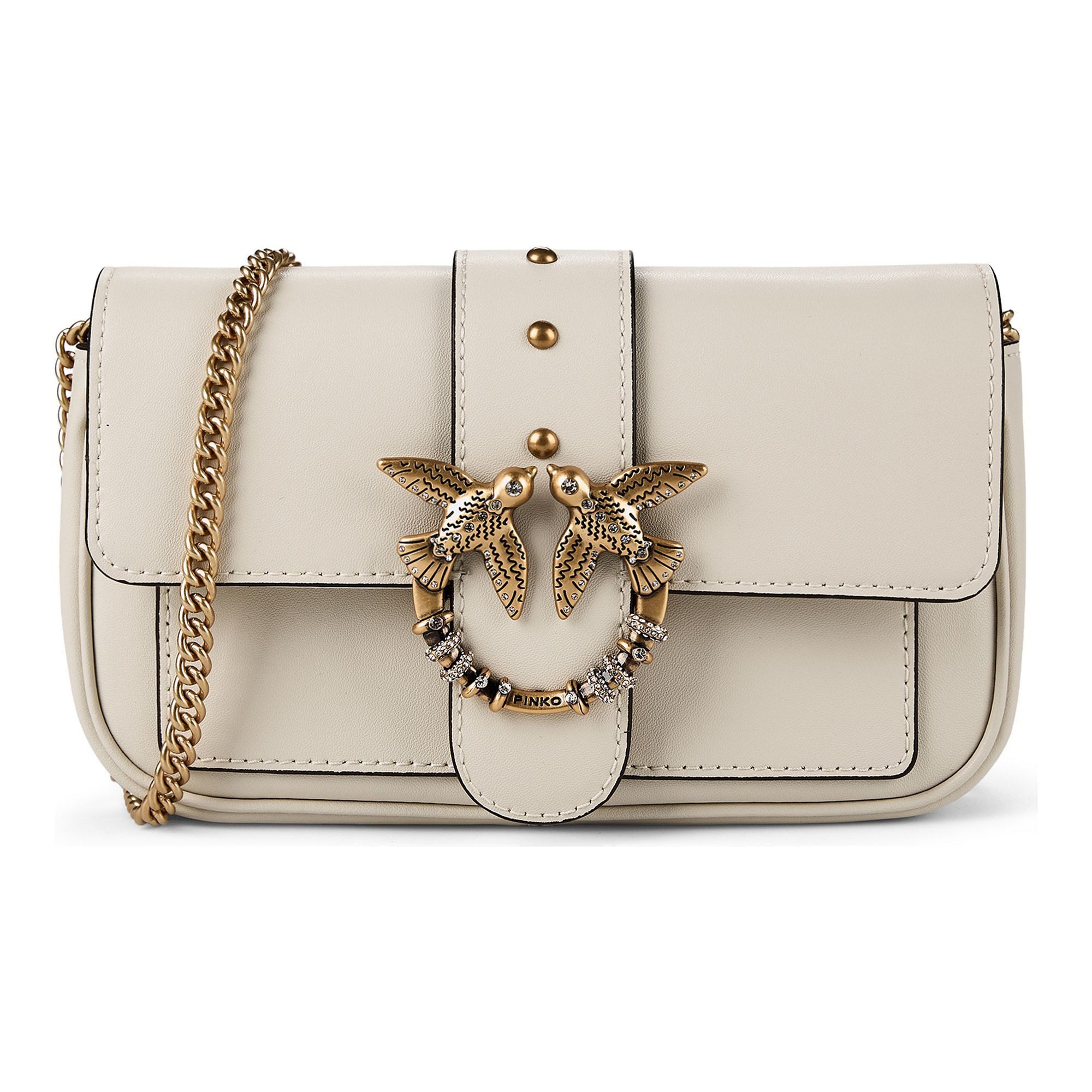 PINKO Umhängetasche Love Pocket, Leder