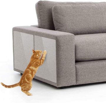 HIBNOPN Kratzmatte Sofaschutz Kratzfolie für Katze Katzen Kratzschutz Sofa 12 Pack, (12-tlg)